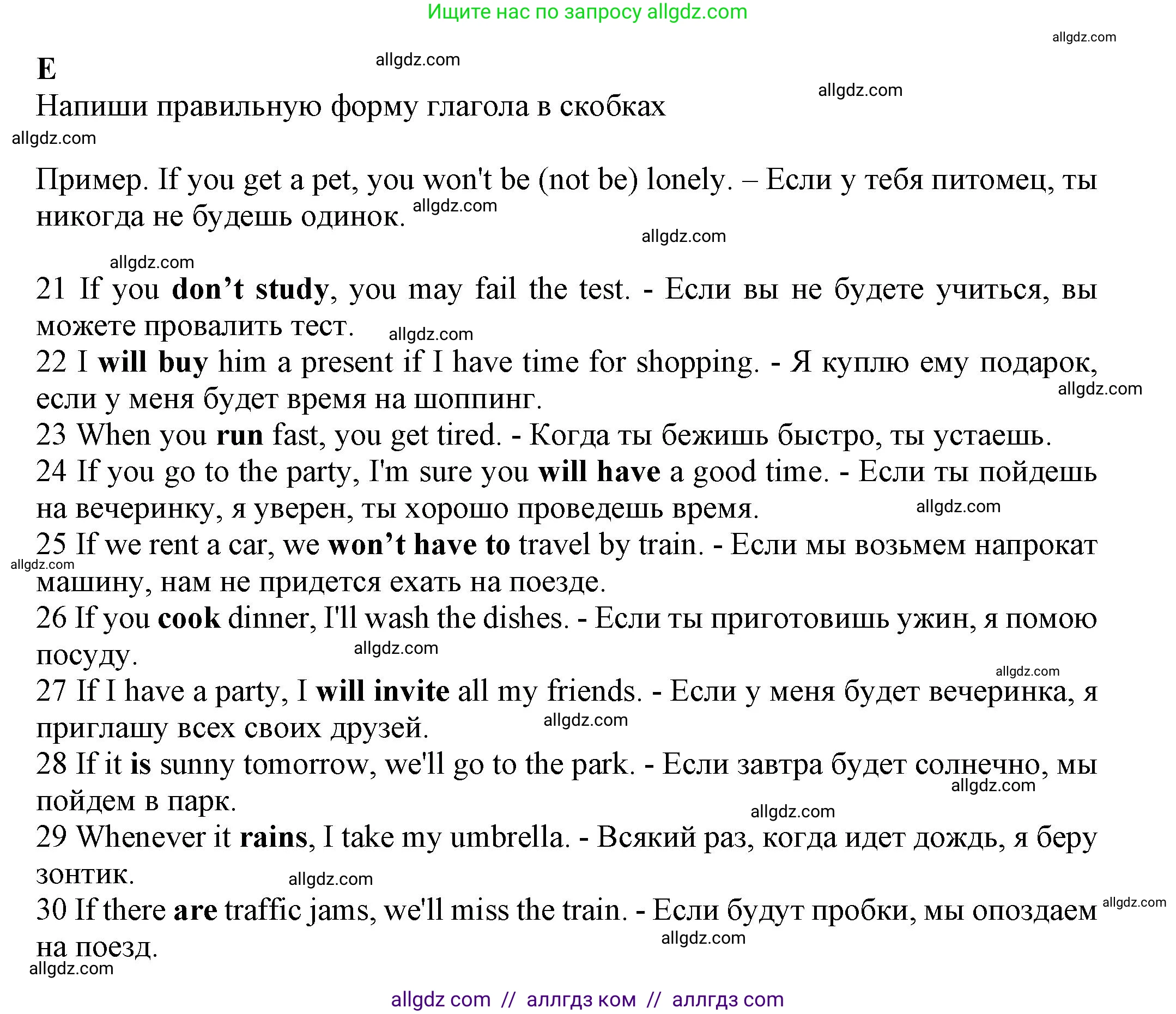 Английский язык (english), 7 класс контрольные задания (test booklet), авторы: Ваулина Юлия Евгеньевна (Vaulina Julia), Дули Дженни (Dooley Jenny), Подоляко Ольга Евгеньевна (Podolyako Olga), Эванс Вирджиния (Evans Virginia), издательство Просвещение, Москва, 2023, розового цвета, страница 38, номер E (21-30), Решение 1 (2023-2027)