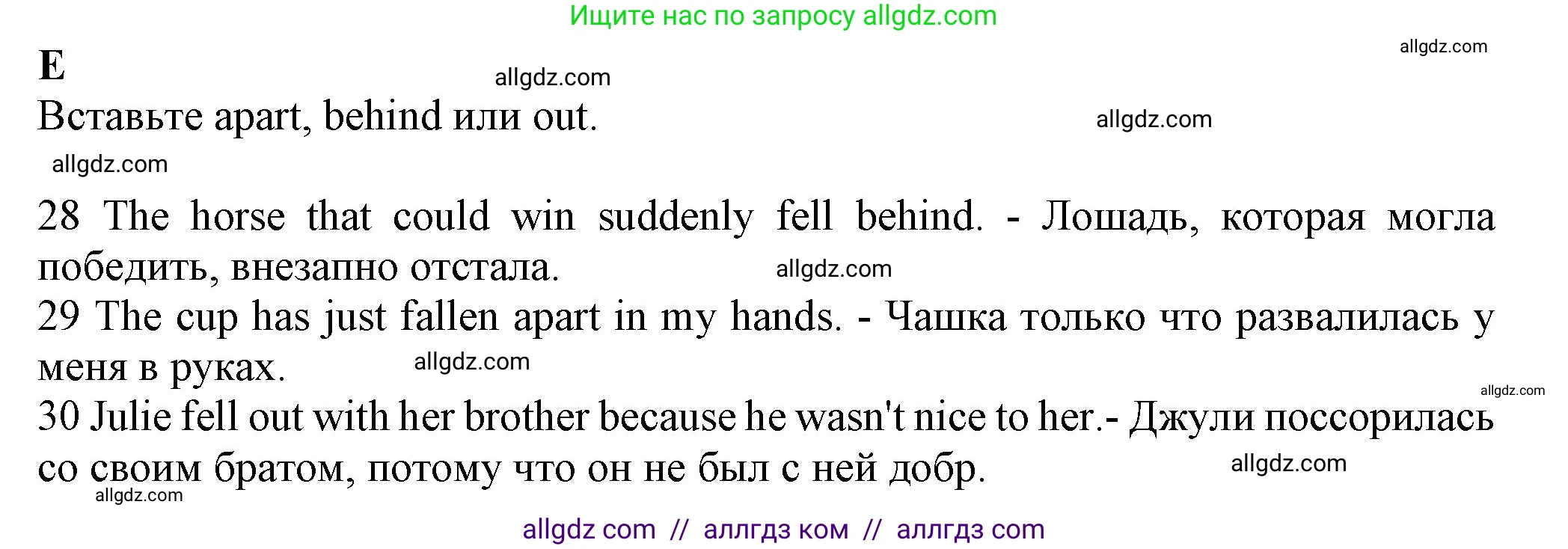 Английский язык (english), 7 класс контрольные задания (test booklet), авторы: Ваулина Юлия Евгеньевна (Vaulina Julia), Дули Дженни (Dooley Jenny), Подоляко Ольга Евгеньевна (Podolyako Olga), Эванс Вирджиния (Evans Virginia), издательство Просвещение, Москва, 2023, розового цвета, страница 86, номер E (28-30), Решение 1 (2023-2027)