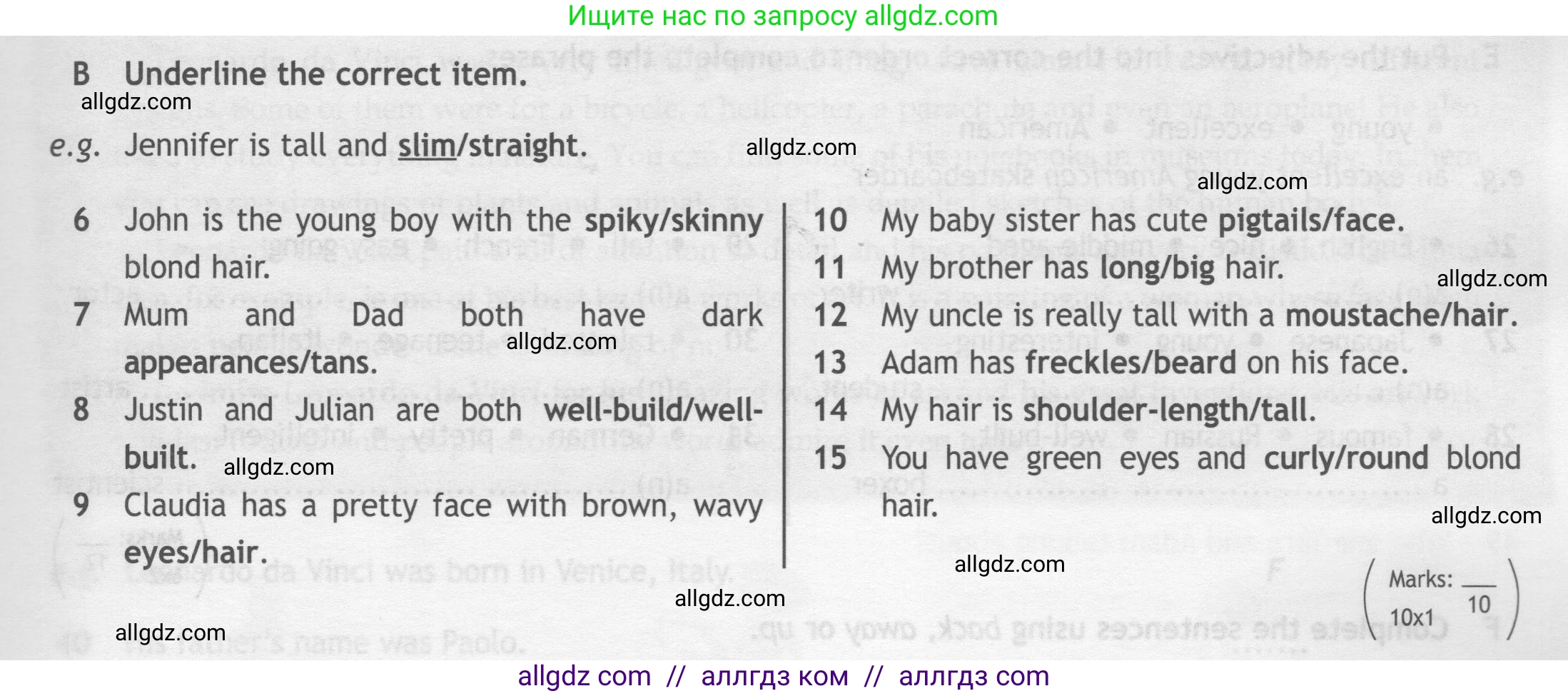 Английский язык (english), 7 класс контрольные задания (test booklet), авторы: Ваулина Юлия Евгеньевна (Vaulina Julia), Дули Дженни (Dooley Jenny), Подоляко Ольга Евгеньевна (Podolyako Olga), Эванс Вирджиния (Evans Virginia), издательство Просвещение, Москва, 2023, розового цвета, страница 21, номер B (6-15), Условие 2019-2022
