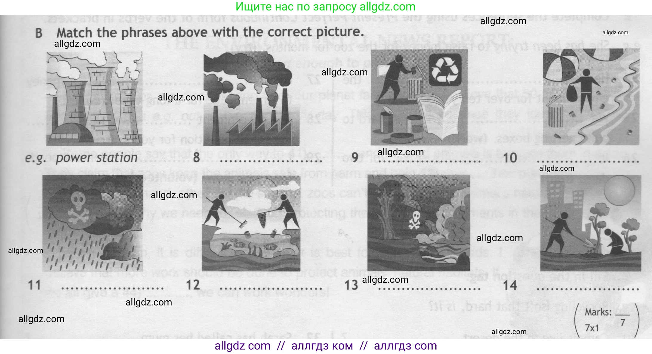 Английский язык (english), 7 класс контрольные задания (test booklet), авторы: Ваулина Юлия Евгеньевна (Vaulina Julia), Дули Дженни (Dooley Jenny), Подоляко Ольга Евгеньевна (Podolyako Olga), Эванс Вирджиния (Evans Virginia), издательство Просвещение, Москва, 2023, розового цвета, страница 65, номер B (8-14), Условие 2019-2022