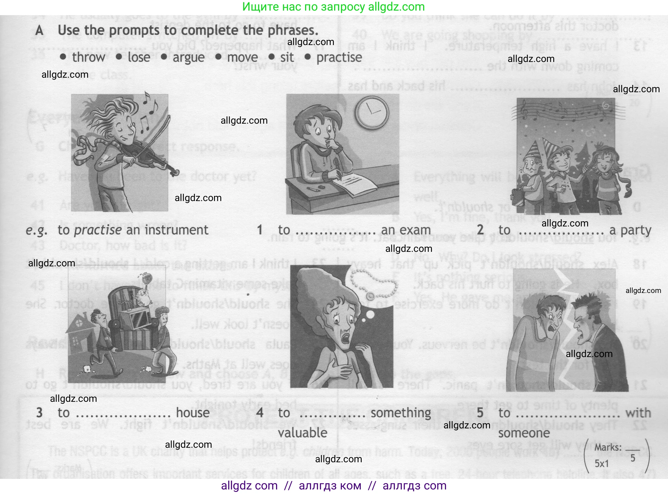 Английский язык (english), 7 класс контрольные задания (test booklet), авторы: Ваулина Юлия Евгеньевна (Vaulina Julia), Дули Дженни (Dooley Jenny), Подоляко Ольга Евгеньевна (Podolyako Olga), Эванс Вирджиния (Evans Virginia), издательство Просвещение, Москва, 2023, розового цвета, страница 81, номер A (1-5), Условие 2019-2022