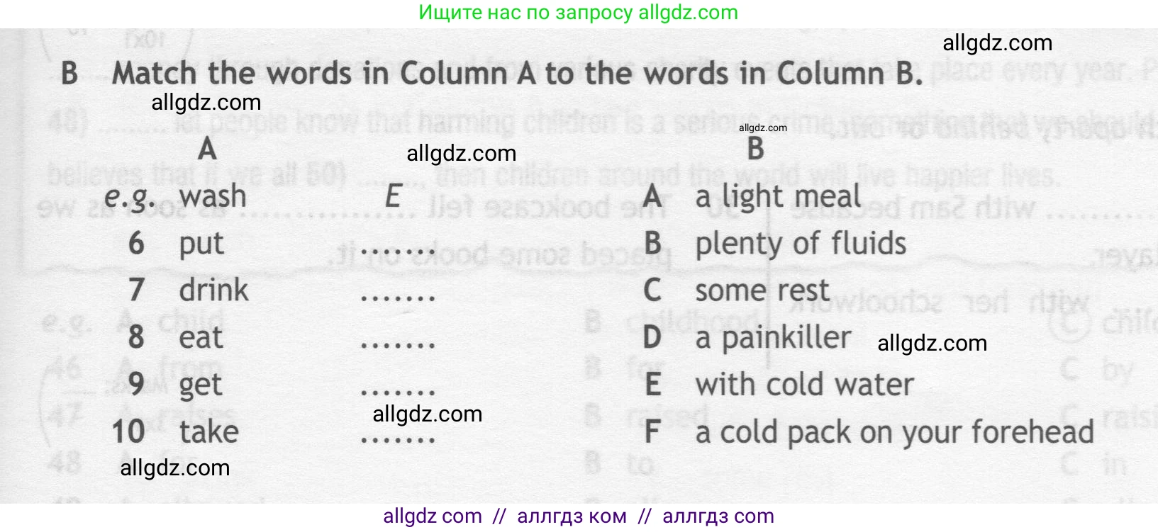 Английский язык (english), 7 класс контрольные задания (test booklet), авторы: Ваулина Юлия Евгеньевна (Vaulina Julia), Дули Дженни (Dooley Jenny), Подоляко Ольга Евгеньевна (Podolyako Olga), Эванс Вирджиния (Evans Virginia), издательство Просвещение, Москва, 2023, розового цвета, страница 81, номер B (6-10), Условие 2019-2022