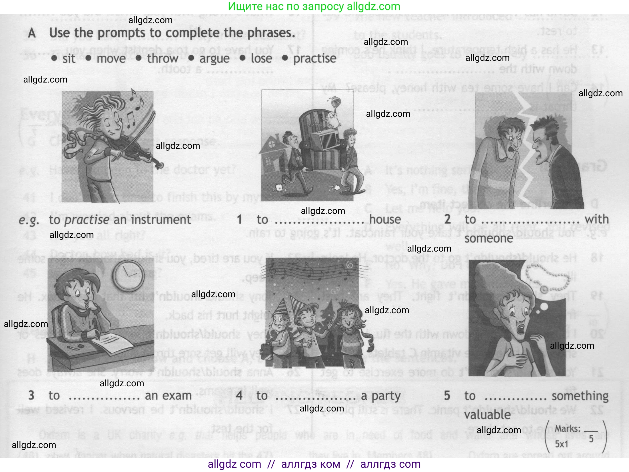 Английский язык (english), 7 класс контрольные задания (test booklet), авторы: Ваулина Юлия Евгеньевна (Vaulina Julia), Дули Дженни (Dooley Jenny), Подоляко Ольга Евгеньевна (Podolyako Olga), Эванс Вирджиния (Evans Virginia), издательство Просвещение, Москва, 2023, розового цвета, страница 85, номер A (1-5), Условие 2019-2022