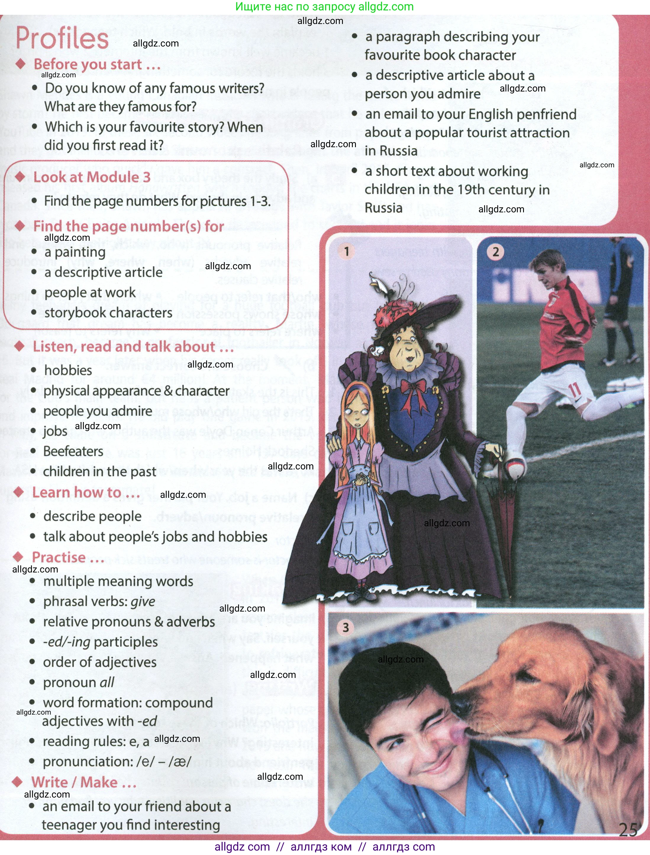 Английский язык (english), 7 класс Учебник (Student's book), авторы: Ваулина Юлия Евгеньевна (Vaulina Julia), Дули Дженни (Dooley Jenny), Подоляко Ольга Евгеньевна (Podolyako Olga), Эванс Вирджиния (Evans Virginia), издательство Просвещение, Москва, 2023, красного цвета, страница 25, Условие 2023-2027