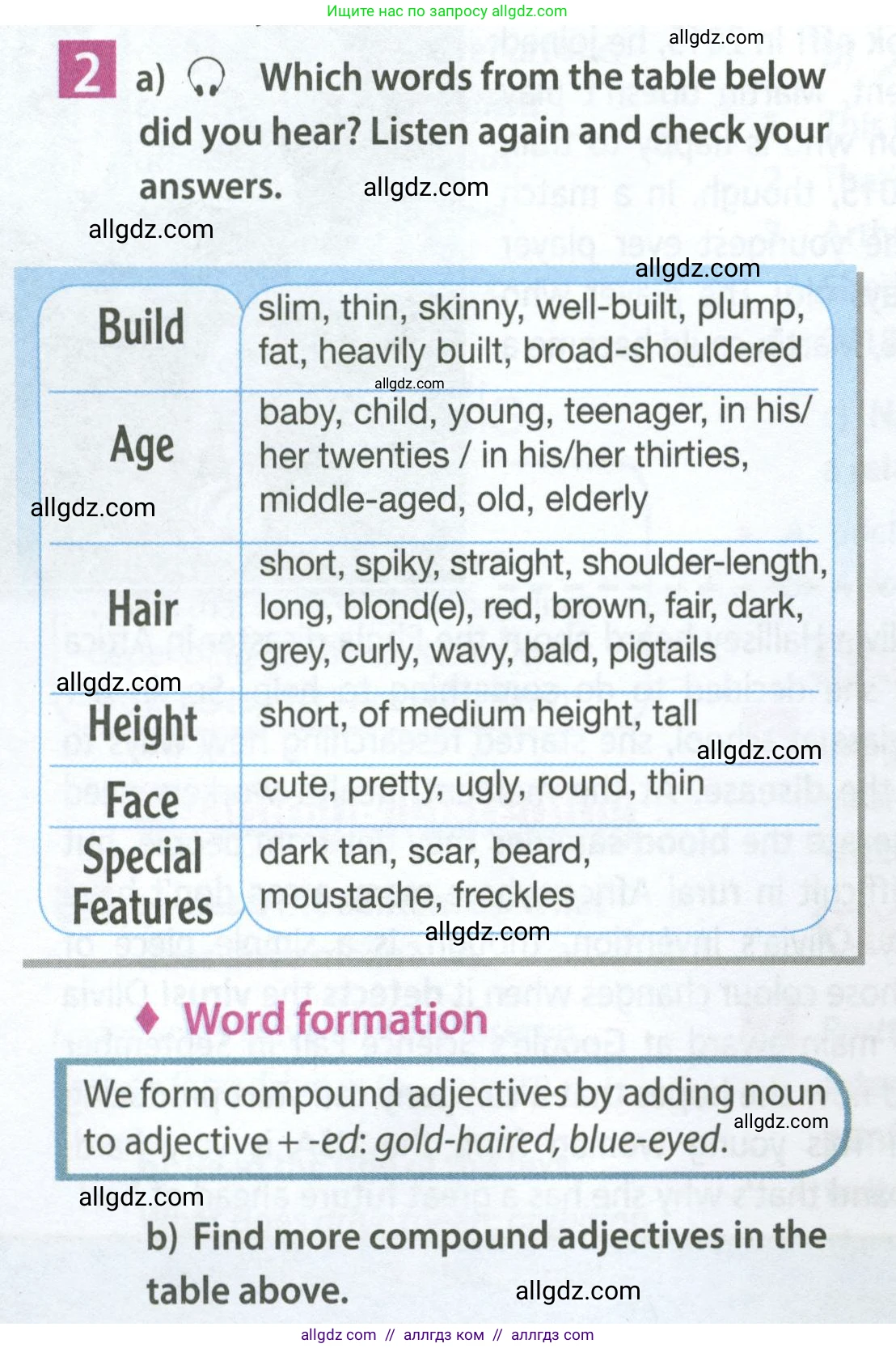 Английский язык (english), 7 класс Учебник (Student's book), авторы: Ваулина Юлия Евгеньевна (Vaulina Julia), Дули Дженни (Dooley Jenny), Подоляко Ольга Евгеньевна (Podolyako Olga), Эванс Вирджиния (Evans Virginia), издательство Просвещение, Москва, 2023, красного цвета, страница 28, номер 2, Условие 2023-2027