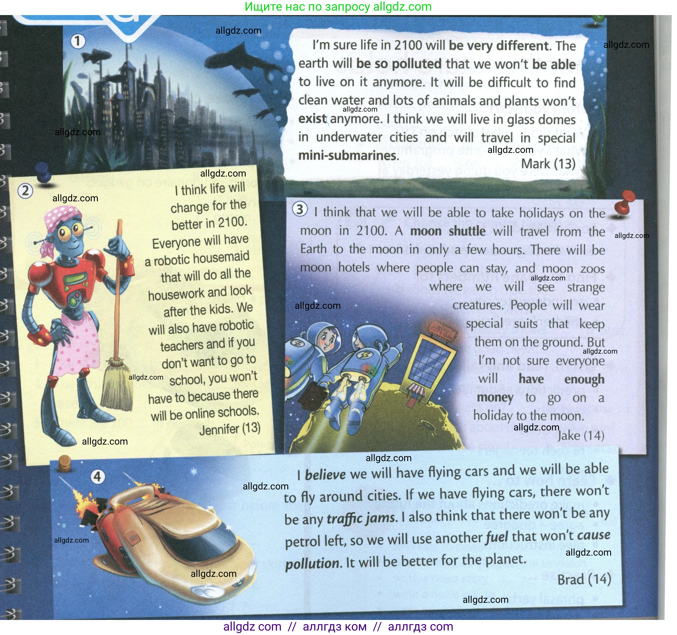 Английский язык (english), 7 класс Учебник (Student's book), авторы: Ваулина Юлия Евгеньевна (Vaulina Julia), Дули Дженни (Dooley Jenny), Подоляко Ольга Евгеньевна (Podolyako Olga), Эванс Вирджиния (Evans Virginia), издательство Просвещение, Москва, 2023, красного цвета, страница 46, номер 1, Условие 2023-2027 (продолжение 2)