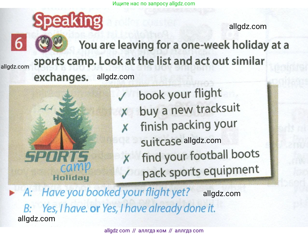 Английский язык (english), 7 класс Учебник (Student's book), авторы: Ваулина Юлия Евгеньевна (Vaulina Julia), Дули Дженни (Dooley Jenny), Подоляко Ольга Евгеньевна (Podolyako Olga), Эванс Вирджиния (Evans Virginia), издательство Просвещение, Москва, 2023, красного цвета, страница 59, номер 6, Условие 2023-2027