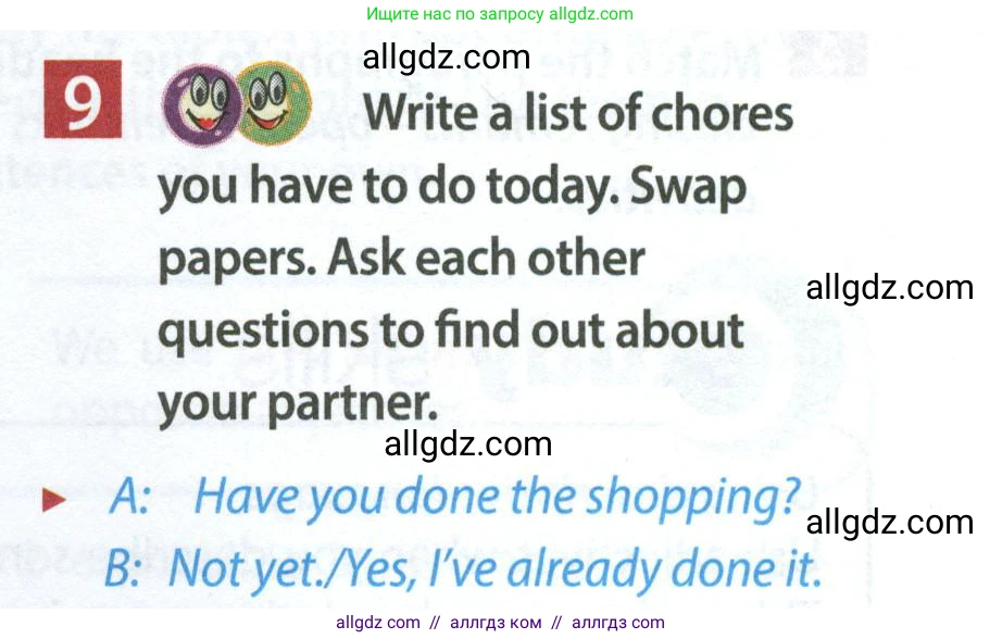 Английский язык (english), 7 класс Учебник (Student's book), авторы: Ваулина Юлия Евгеньевна (Vaulina Julia), Дули Дженни (Dooley Jenny), Подоляко Ольга Евгеньевна (Podolyako Olga), Эванс Вирджиния (Evans Virginia), издательство Просвещение, Москва, 2023, красного цвета, страница 59, номер 9, Условие 2023-2027