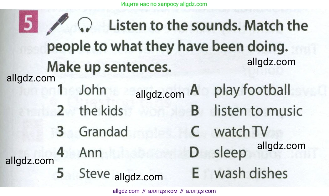 Английский язык (english), 7 класс Учебник (Student's book), авторы: Ваулина Юлия Евгеньевна (Vaulina Julia), Дули Дженни (Dooley Jenny), Подоляко Ольга Евгеньевна (Podolyako Olga), Эванс Вирджиния (Evans Virginia), издательство Просвещение, Москва, 2023, красного цвета, страница 77, номер 5, Условие 2023-2027