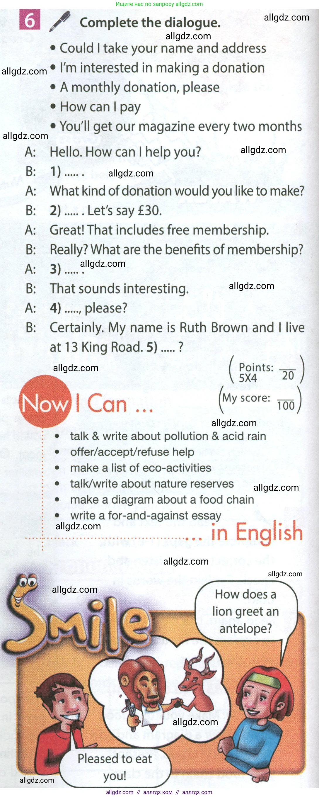 Английский язык (english), 7 класс Учебник (Student's book), авторы: Ваулина Юлия Евгеньевна (Vaulina Julia), Дули Дженни (Dooley Jenny), Подоляко Ольга Евгеньевна (Podolyako Olga), Эванс Вирджиния (Evans Virginia), издательство Просвещение, Москва, 2023, красного цвета, страница 84, номер 6, Условие 2023-2027