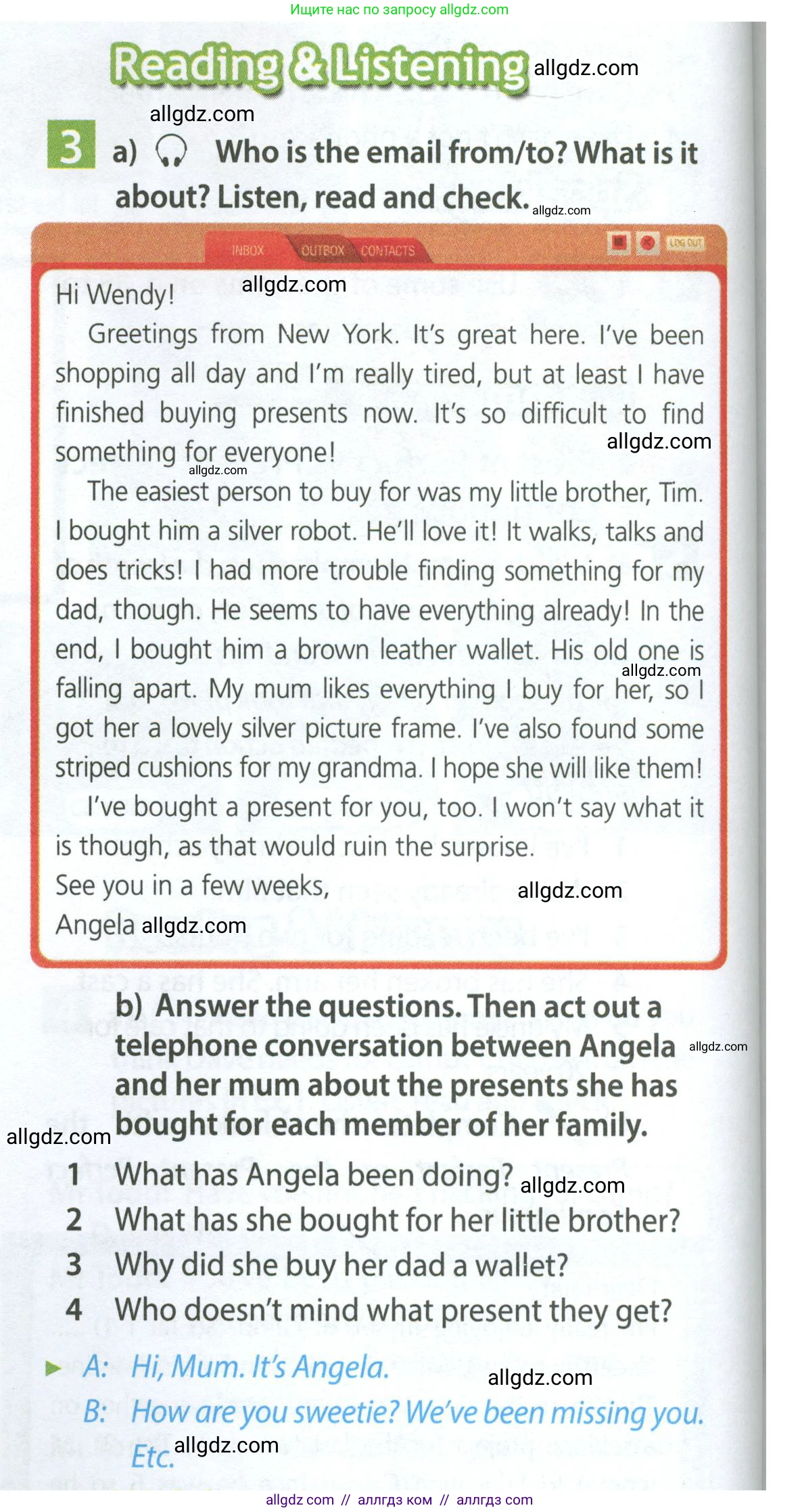 Английский язык (english), 7 класс Учебник (Student's book), авторы: Ваулина Юлия Евгеньевна (Vaulina Julia), Дули Дженни (Dooley Jenny), Подоляко Ольга Евгеньевна (Podolyako Olga), Эванс Вирджиния (Evans Virginia), издательство Просвещение, Москва, 2023, красного цвета, страница 90, номер 3, Условие 2023-2027