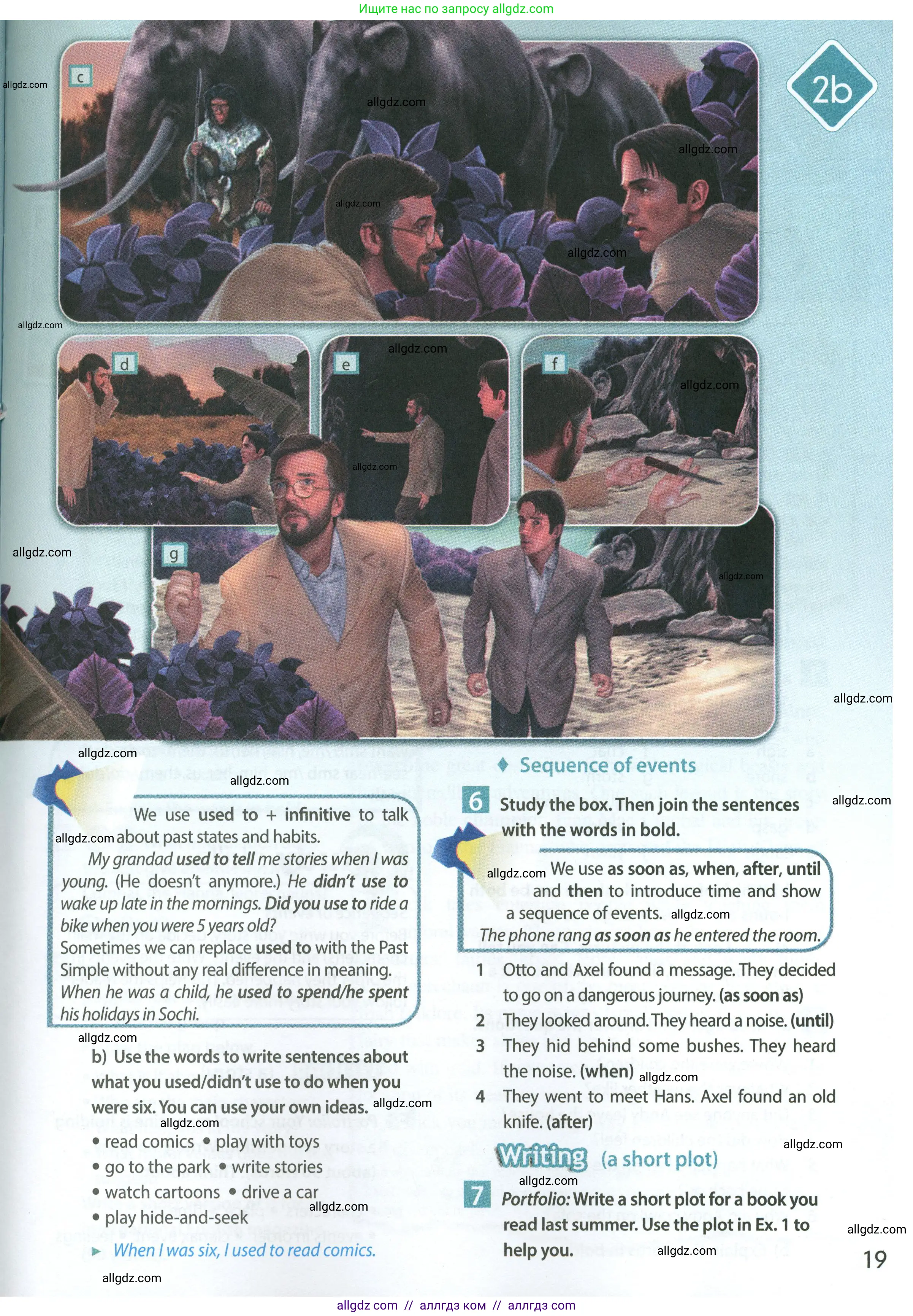 Английский язык (english), 7 класс Учебник (Student's book), авторы: Ваулина Юлия Евгеньевна (Vaulina Julia), Дули Дженни (Dooley Jenny), Подоляко Ольга Евгеньевна (Podolyako Olga), Эванс Вирджиния (Evans Virginia), издательство Просвещение, Москва, 2023, красного цвета, страница 19