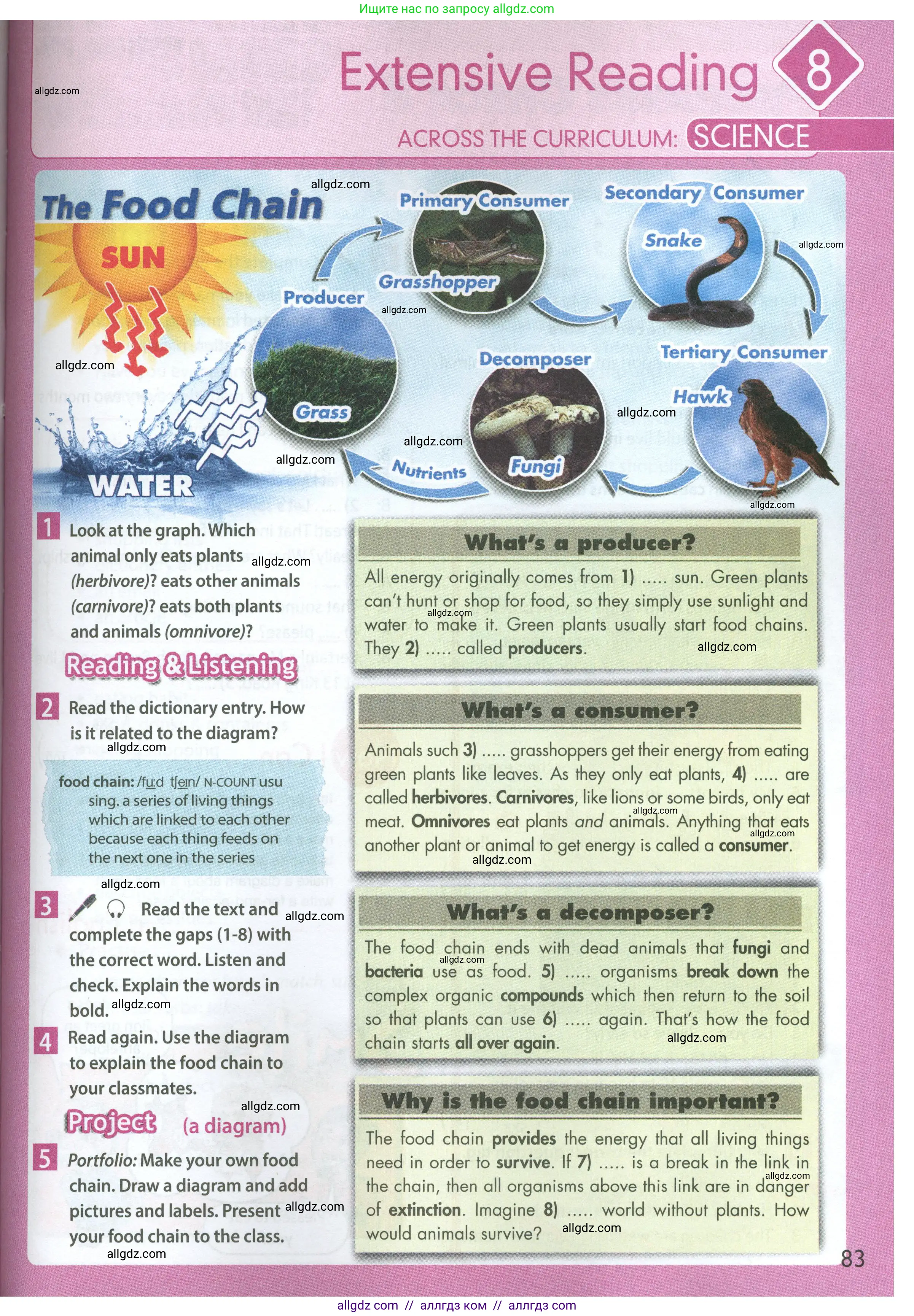 Английский язык (english), 7 класс Учебник (Student's book), авторы: Ваулина Юлия Евгеньевна (Vaulina Julia), Дули Дженни (Dooley Jenny), Подоляко Ольга Евгеньевна (Podolyako Olga), Эванс Вирджиния (Evans Virginia), издательство Просвещение, Москва, 2023, красного цвета, страница 83