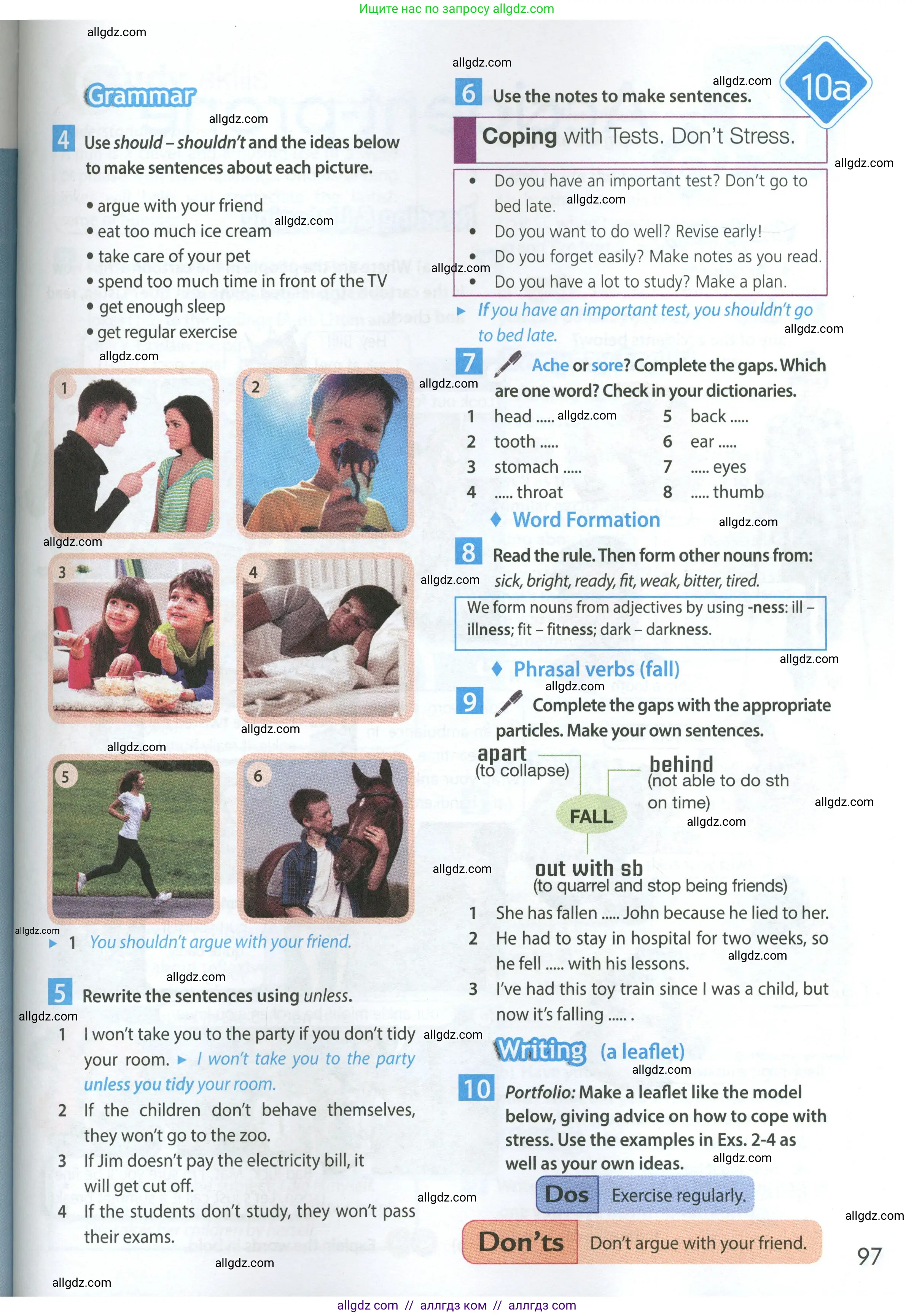 Английский язык (english), 7 класс Учебник (Student's book), авторы: Ваулина Юлия Евгеньевна (Vaulina Julia), Дули Дженни (Dooley Jenny), Подоляко Ольга Евгеньевна (Podolyako Olga), Эванс Вирджиния (Evans Virginia), издательство Просвещение, Москва, 2023, красного цвета, страница 97