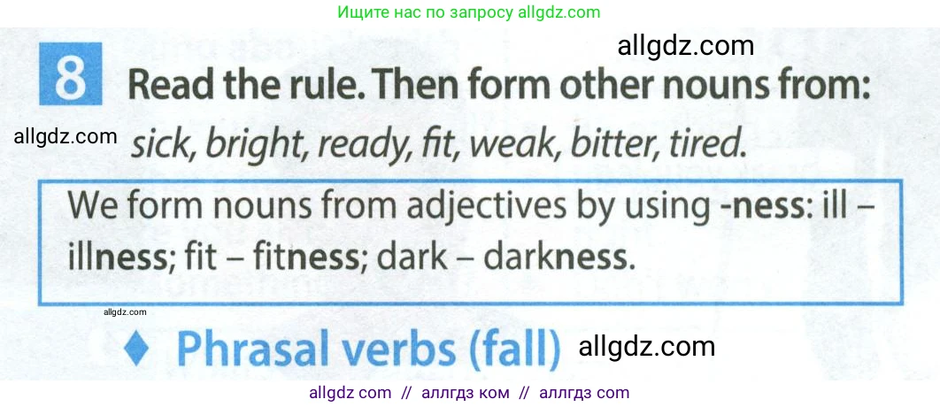 Английский язык (english), 7 класс Учебник (Student's book), авторы: Ваулина Юлия Евгеньевна (Vaulina Julia), Дули Дженни (Dooley Jenny), Подоляко Ольга Евгеньевна (Podolyako Olga), Эванс Вирджиния (Evans Virginia), издательство Просвещение, Москва, 2023, красного цвета, страница 97, номер 8, Условие 2023-2027