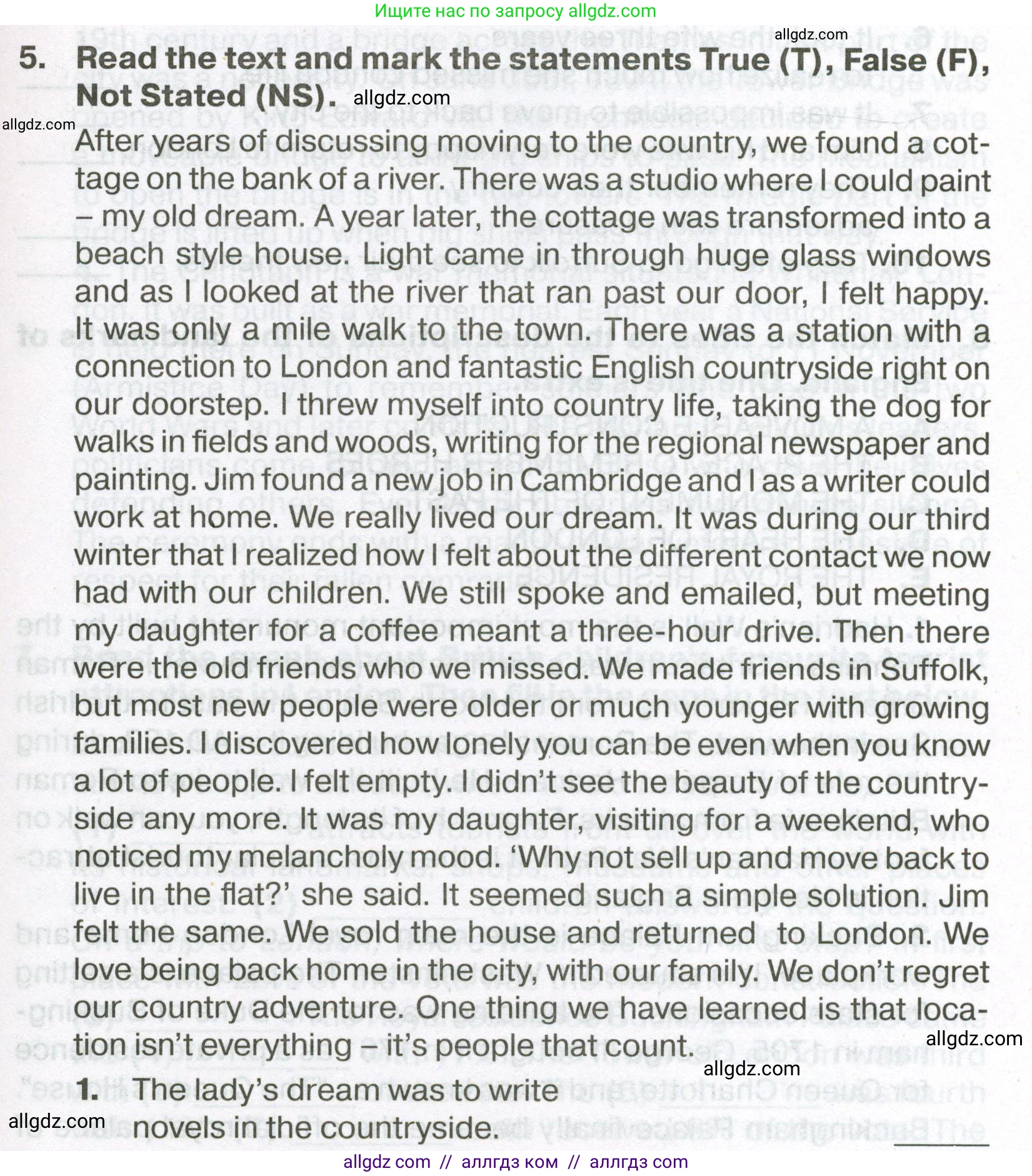 Английский язык (english), 7 класс Тренировочные упражнения в формате ОГЭ (ГИА), авторы: Ваулина Юлия Евгеньевна (Vaulina Julia), Подоляко Ольга Евгеньевна (Podolyako Olga), издательство Просвещение, Москва, 2023, оранжевого цвета, страница 13, номер 5, Условие 2023-2027