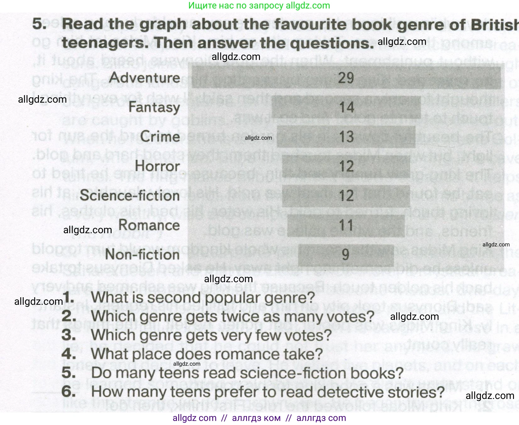 Английский язык (english), 7 класс Тренировочные упражнения в формате ОГЭ (ГИА), авторы: Ваулина Юлия Евгеньевна (Vaulina Julia), Подоляко Ольга Евгеньевна (Podolyako Olga), издательство Просвещение, Москва, 2023, оранжевого цвета, страница 28, номер 5, Условие 2023-2027