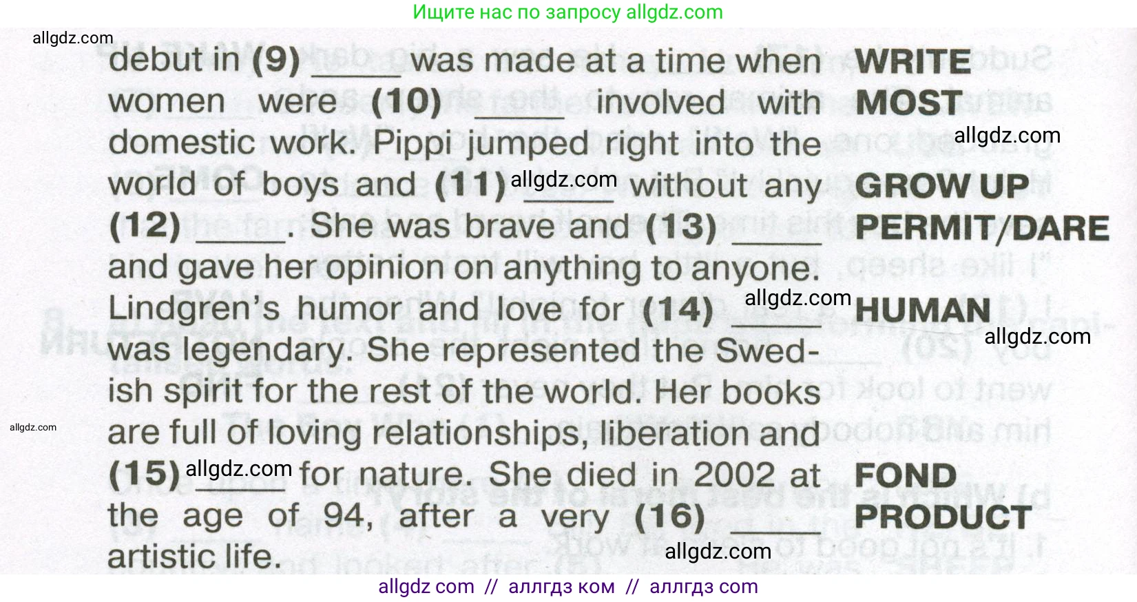 Английский язык (english), 7 класс Тренировочные упражнения в формате ОГЭ (ГИА), авторы: Ваулина Юлия Евгеньевна (Vaulina Julia), Подоляко Ольга Евгеньевна (Podolyako Olga), издательство Просвещение, Москва, 2023, оранжевого цвета, страница 31, номер 9, Условие 2023-2027 (продолжение 2)