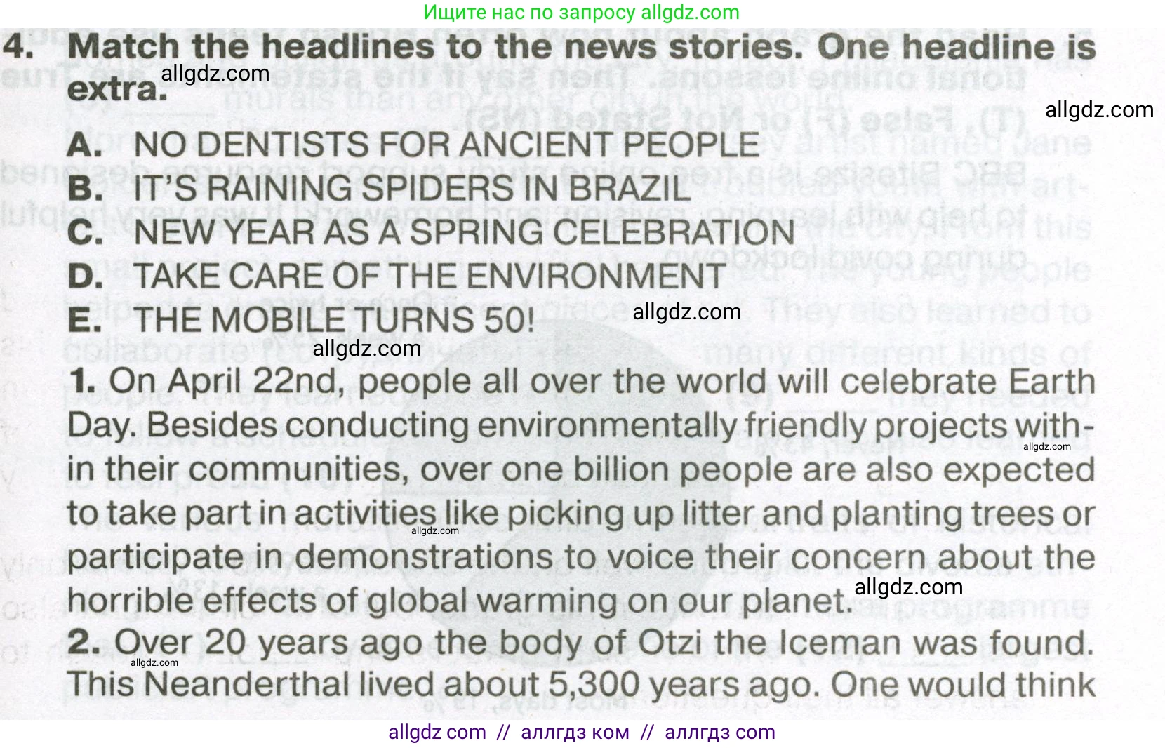 Английский язык (english), 7 класс Тренировочные упражнения в формате ОГЭ (ГИА), авторы: Ваулина Юлия Евгеньевна (Vaulina Julia), Подоляко Ольга Евгеньевна (Podolyako Olga), издательство Просвещение, Москва, 2023, оранжевого цвета, страница 53, номер 4, Условие 2023-2027