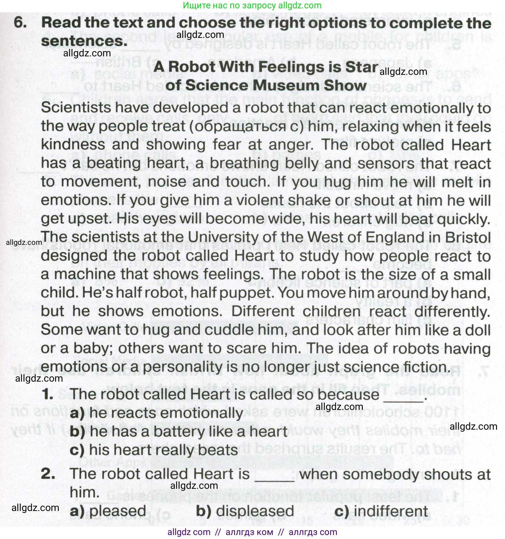 Английский язык (english), 7 класс Тренировочные упражнения в формате ОГЭ (ГИА), авторы: Ваулина Юлия Евгеньевна (Vaulina Julia), Подоляко Ольга Евгеньевна (Podolyako Olga), издательство Просвещение, Москва, 2023, оранжевого цвета, страница 67, номер 6, Условие 2023-2027