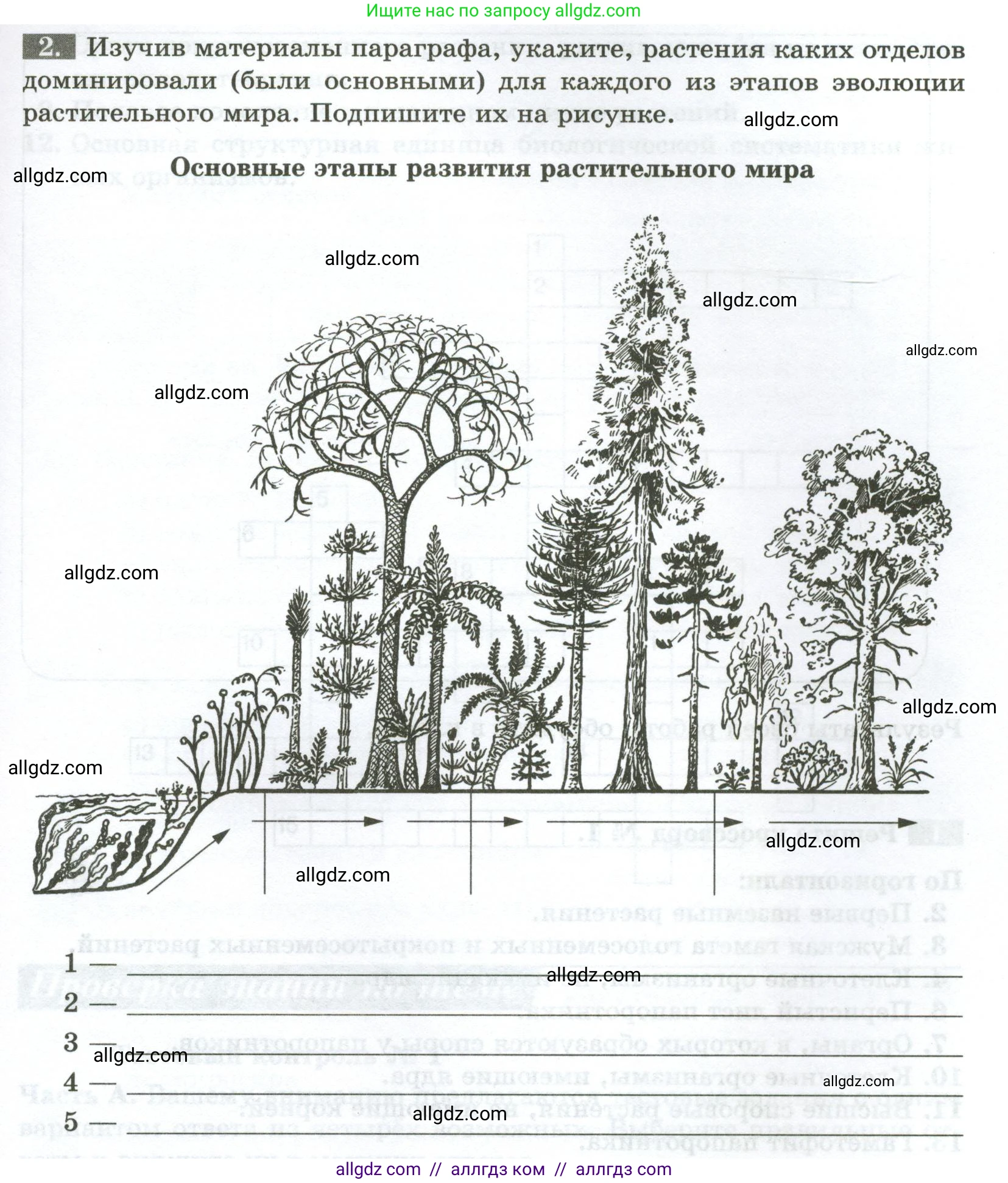 Биология, 7 класс рабочая тетрадь, авторы: Пасечник Владимир Васильевич, Суматохин Сергей Витальевич, Швецов Глеб Геннадьевич, Гапонюк Зоя Георгиевна, Косарькова Марина Викторовна, издательство Просвещение, Москва, 2023, бирюзового цвета, страница 37, номер 2, Условие