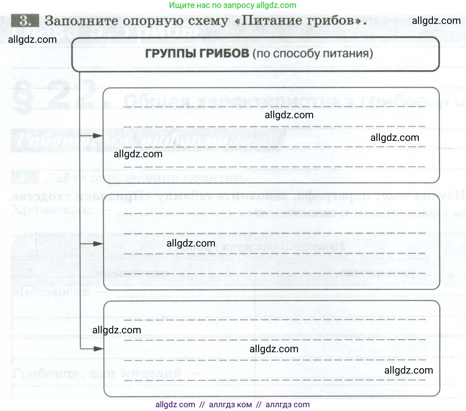 Биология, 7 класс рабочая тетрадь, авторы: Пасечник Владимир Васильевич, Суматохин Сергей Витальевич, Швецов Глеб Геннадьевич, Гапонюк Зоя Георгиевна, Косарькова Марина Викторовна, издательство Просвещение, Москва, 2023, бирюзового цвета, страница 88, номер 3, Условие