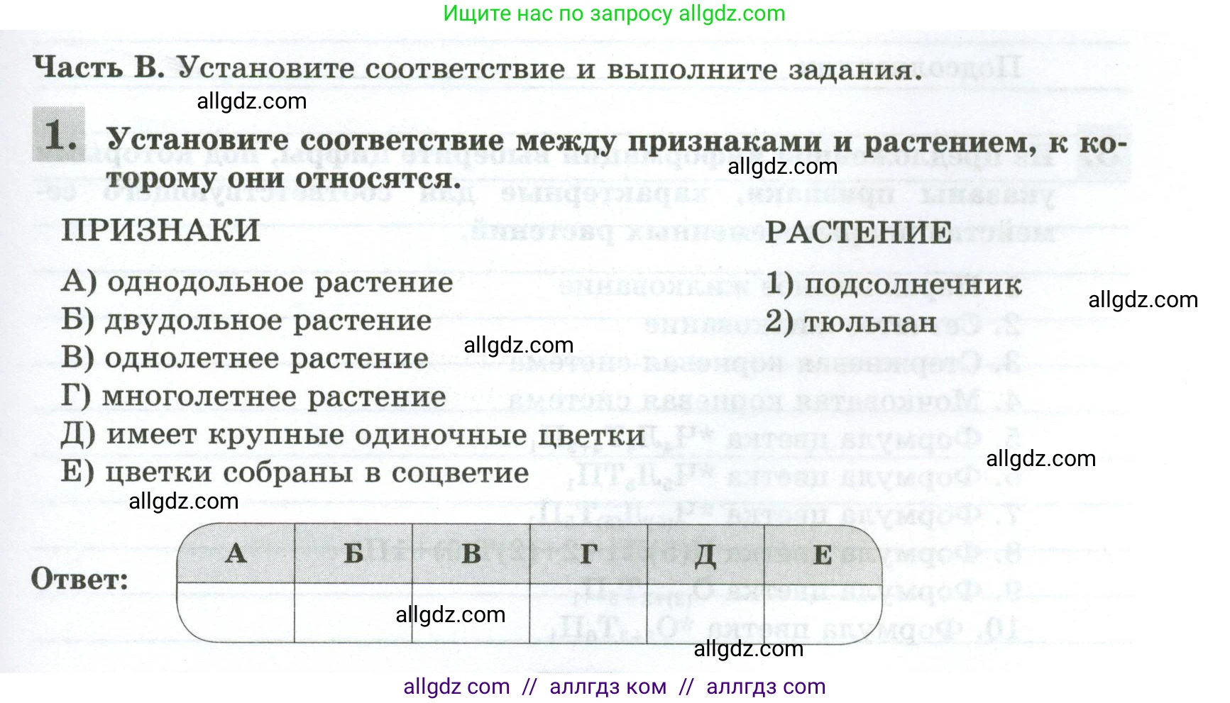 Биология, 7 класс рабочая тетрадь, авторы: Пасечник Владимир Васильевич, Суматохин Сергей Витальевич, Швецов Глеб Геннадьевич, Гапонюк Зоя Георгиевна, Косарькова Марина Викторовна, издательство Просвещение, Москва, 2023, бирюзового цвета, страница 59, Условие