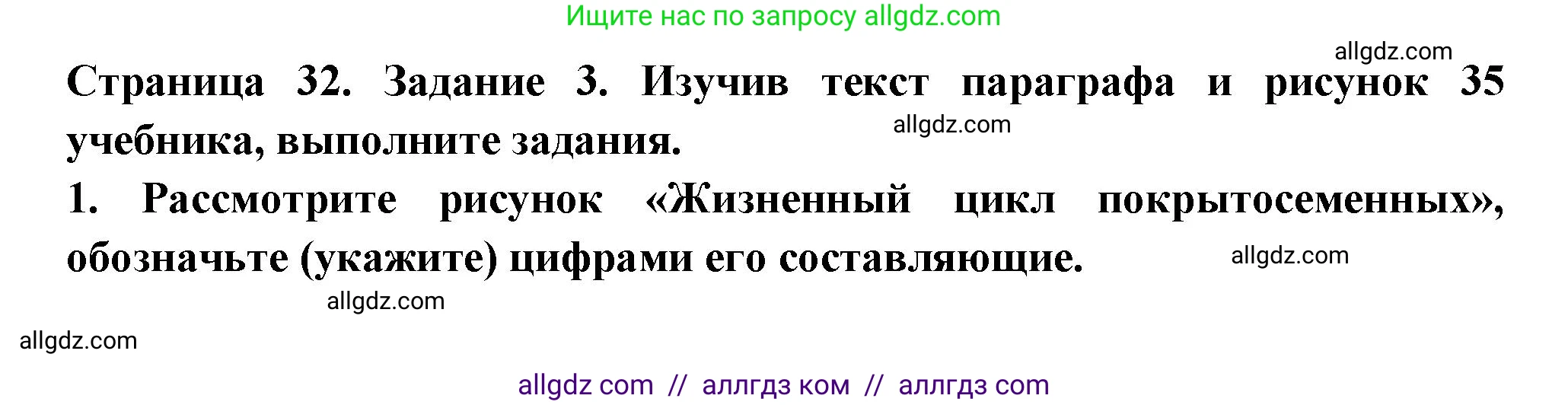 Биология, 7 класс рабочая тетрадь, авторы: Пасечник Владимир Васильевич, Суматохин Сергей Витальевич, Швецов Глеб Геннадьевич, Гапонюк Зоя Георгиевна, Косарькова Марина Викторовна, издательство Просвещение, Москва, 2023, бирюзового цвета, страница 32, номер 3, Решение