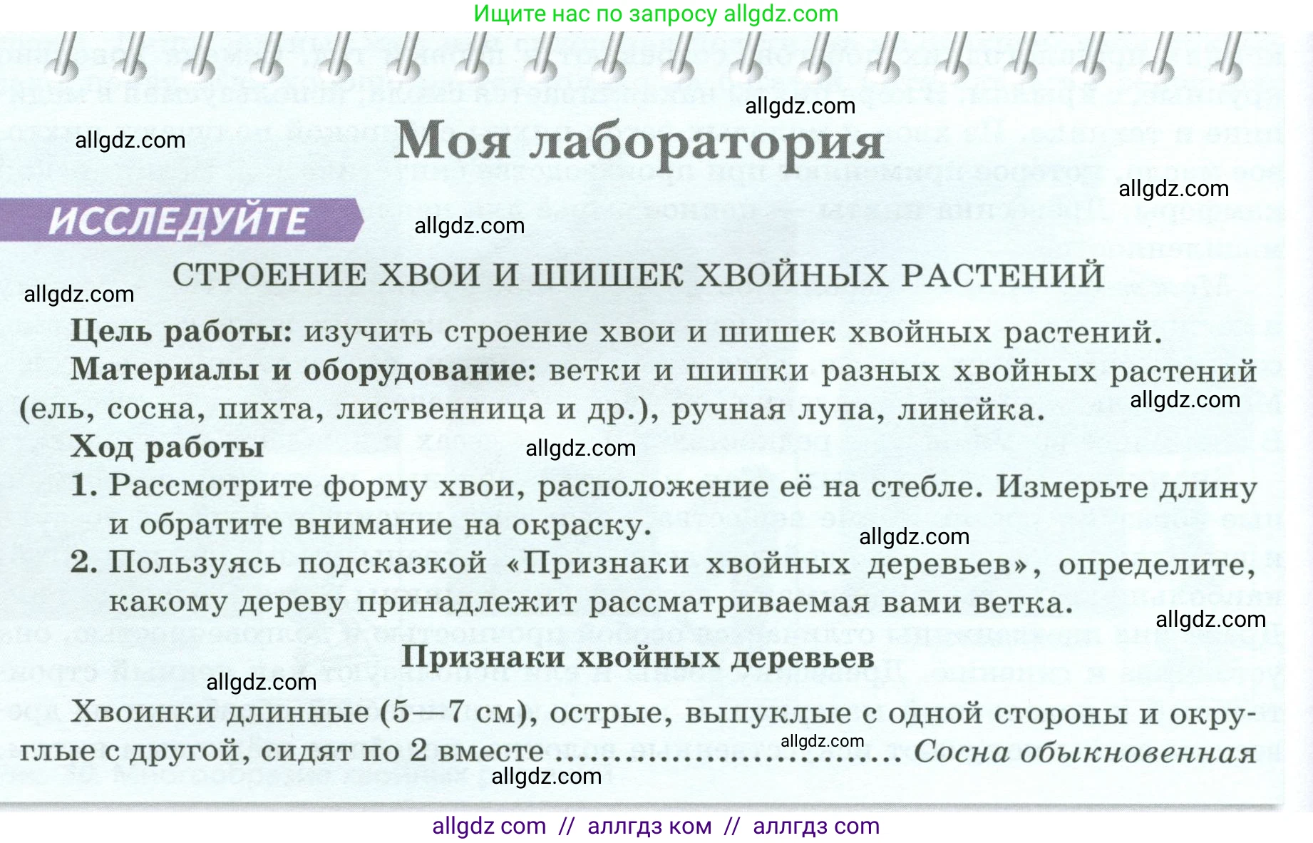 Биология, 7 класс Учебник, авторы: Пасечник Владимир Васильевич, Суматохин Сергей Витальевич, Гапонюк Зоя Георгиевна, Швецов Глеб Геннадьевич, издательство Просвещение, Москва, 2023, бирюзового цвета, страница 46, Условие