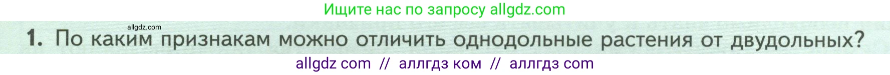 Биология, 7 класс Учебник, авторы: Пасечник Владимир Васильевич, Суматохин Сергей Витальевич, Гапонюк Зоя Георгиевна, Швецов Глеб Геннадьевич, издательство Просвещение, Москва, 2023, бирюзового цвета, страница 66, номер 1, Условие