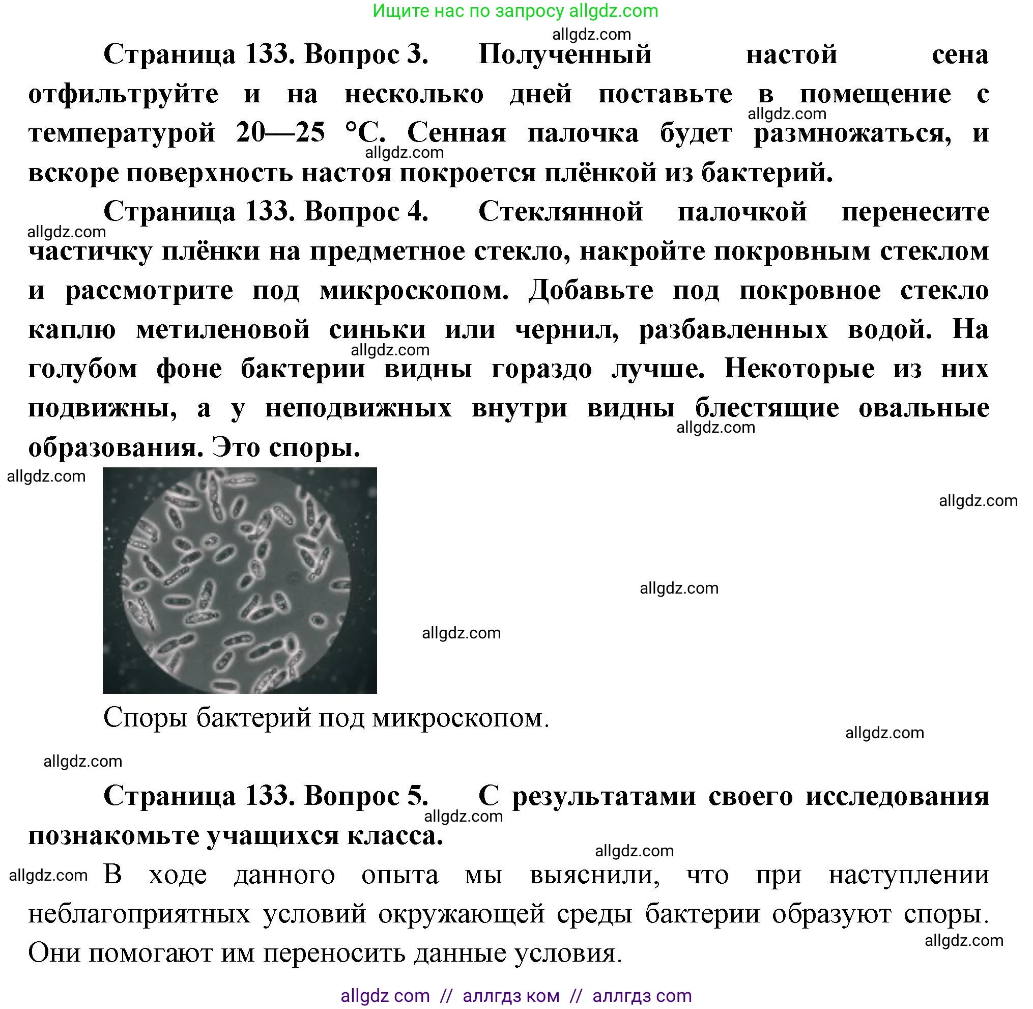 Биология, 7 класс Учебник, авторы: Пасечник Владимир Васильевич, Суматохин Сергей Витальевич, Гапонюк Зоя Георгиевна, Швецов Глеб Геннадьевич, издательство Просвещение, Москва, 2023, бирюзового цвета, страница 131, Решение 1 (продолжение 3)