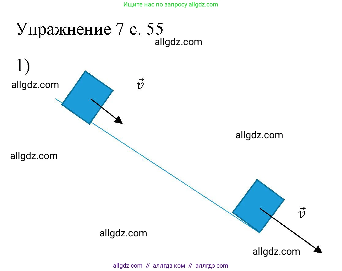 Физика, 7 класс Учебник, авторы: Пёрышкин И М, Иванов Александр Иванович, издательство Просвещение, Москва, 2023, белого цвета, страница 55, номер 1, Решение