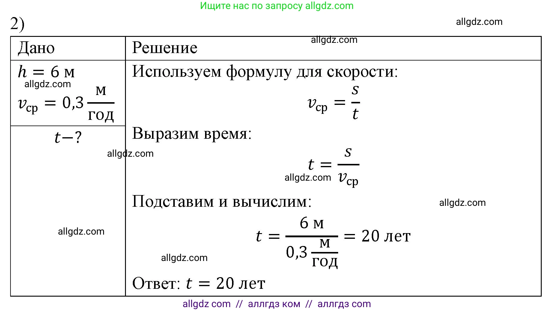 Физика, 7 класс Учебник, авторы: Пёрышкин И М, Иванов Александр Иванович, издательство Просвещение, Москва, 2023, белого цвета, страница 59, номер 2, Решение