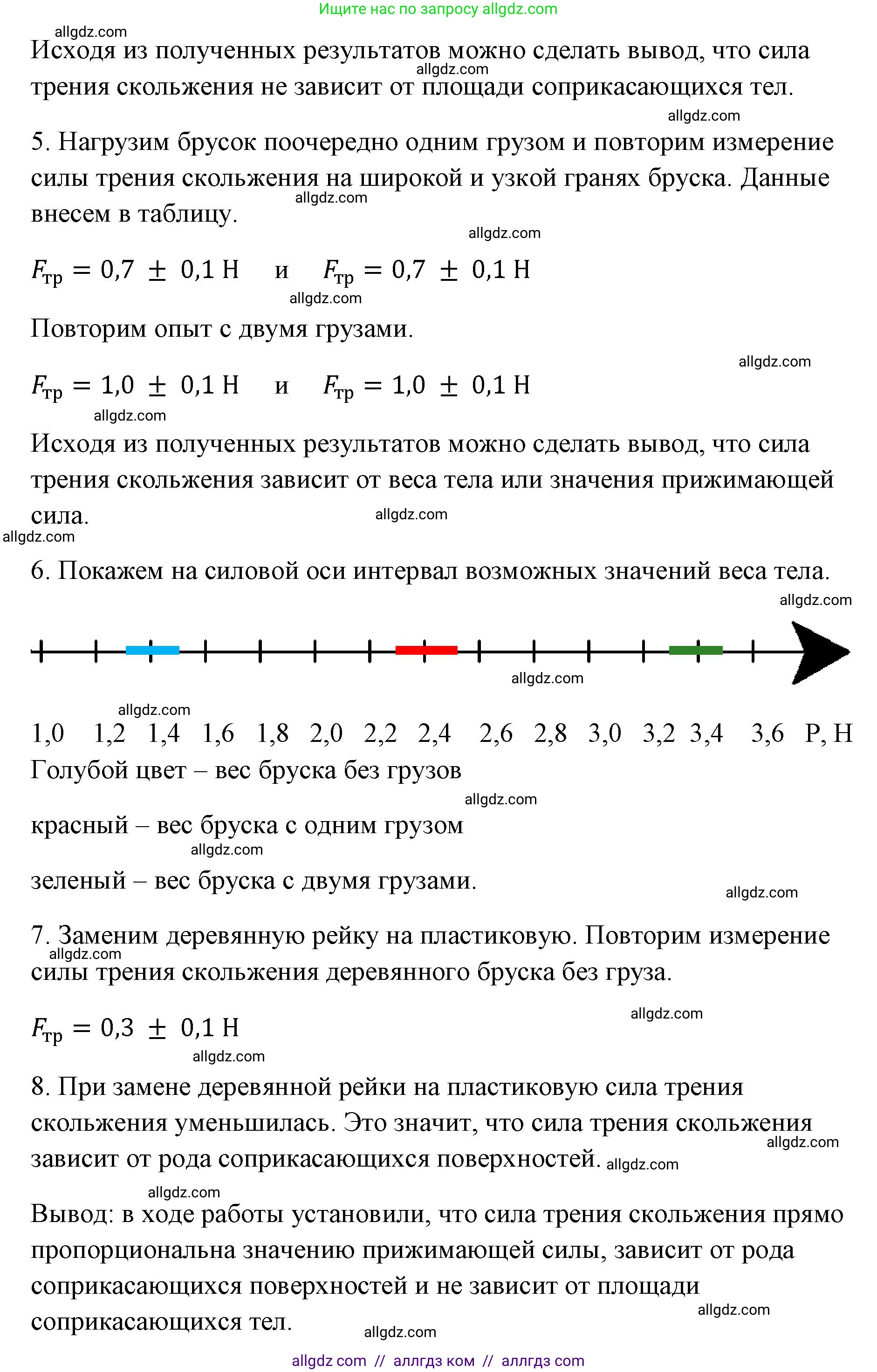Физика, 7 класс Учебник, авторы: Пёрышкин И М, Иванов Александр Иванович, издательство Просвещение, Москва, 2023, белого цвета, страница 216, Решение (продолжение 2)
