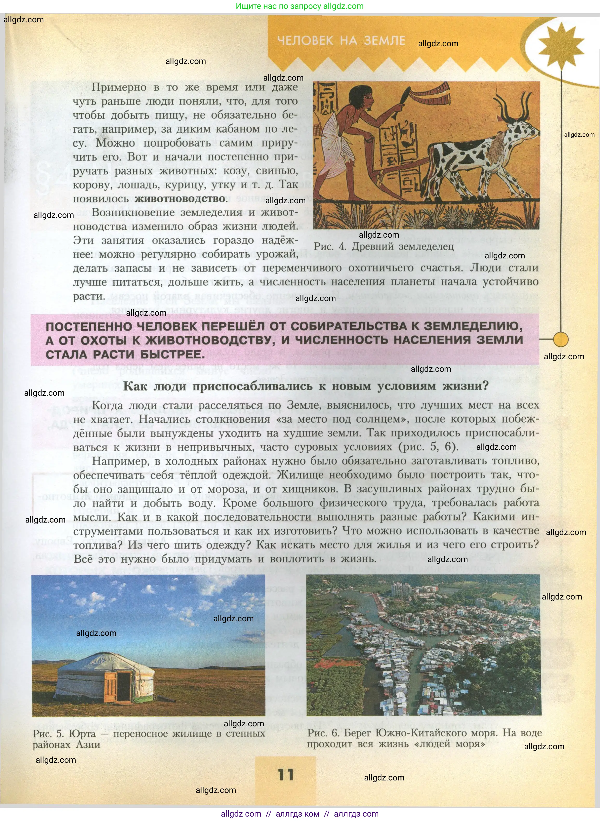 География, 7 класс Учебник, авторы: Алексеев Александр Иванович, Николина Вера Викторовна, Липкина Елена Карловна, Болысов Сергей Иванович, Ачкасова Татьяна Анатольевна, Кузнецова Галина Юрьевна, издательство Просвещение, Москва, 2023, жёлтого цвета, страница 11