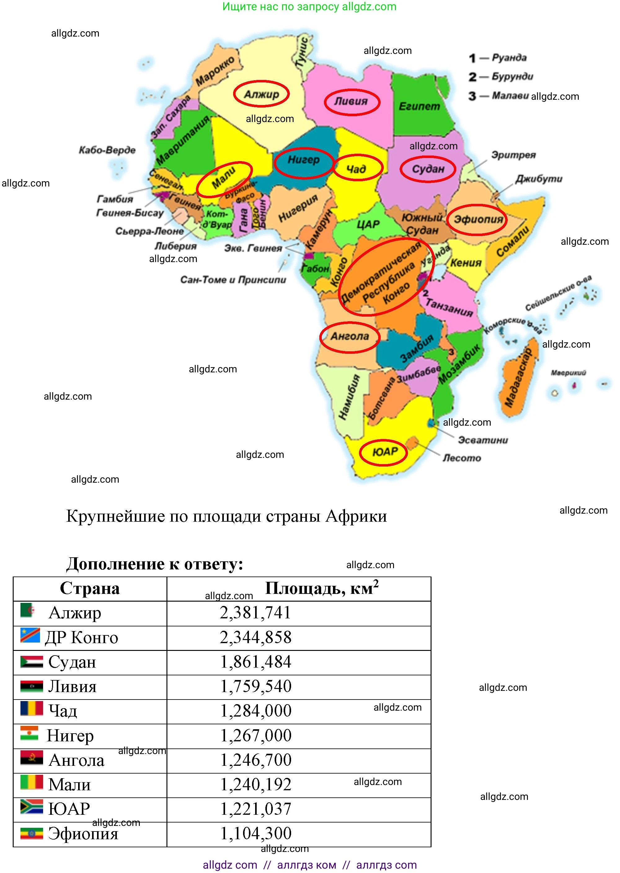 География, 7 класс Учебник, авторы: Алексеев Александр Иванович, Николина Вера Викторовна, Липкина Елена Карловна, Болысов Сергей Иванович, Ачкасова Татьяна Анатольевна, Кузнецова Галина Юрьевна, издательство Просвещение, Москва, 2023, жёлтого цвета, страница 113, номер 1, Решение 2023 (продолжение 2)