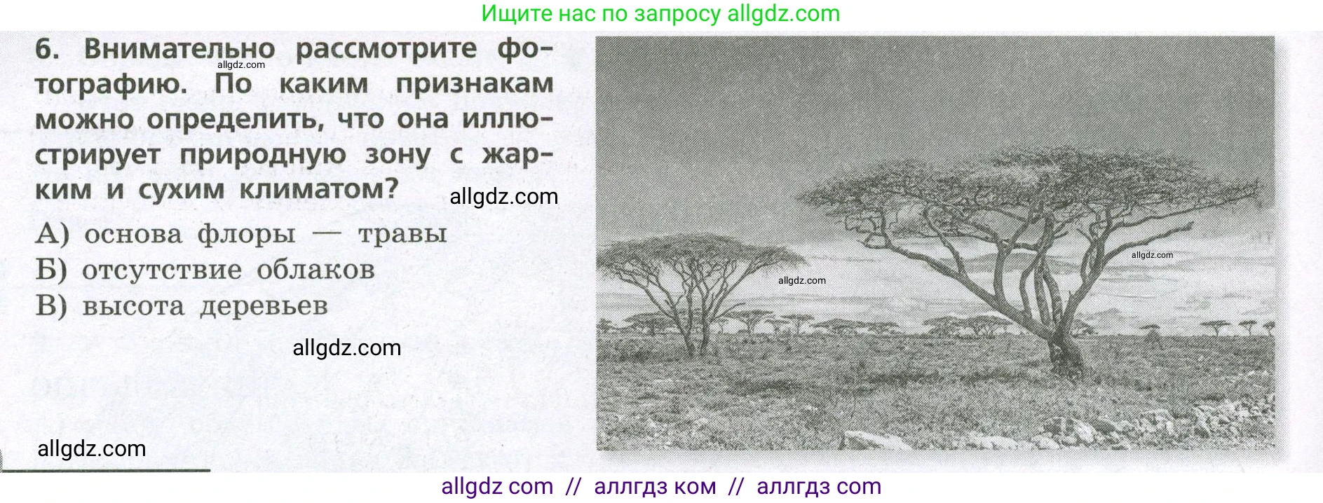 География, 7 класс Проверочные работы, авторы: Бондарева Мария Владимировна, Шидловский Игорь Михайлович, издательство Просвещение, Москва, 2023, жёлтого цвета, страница 18, номер 6, Условие