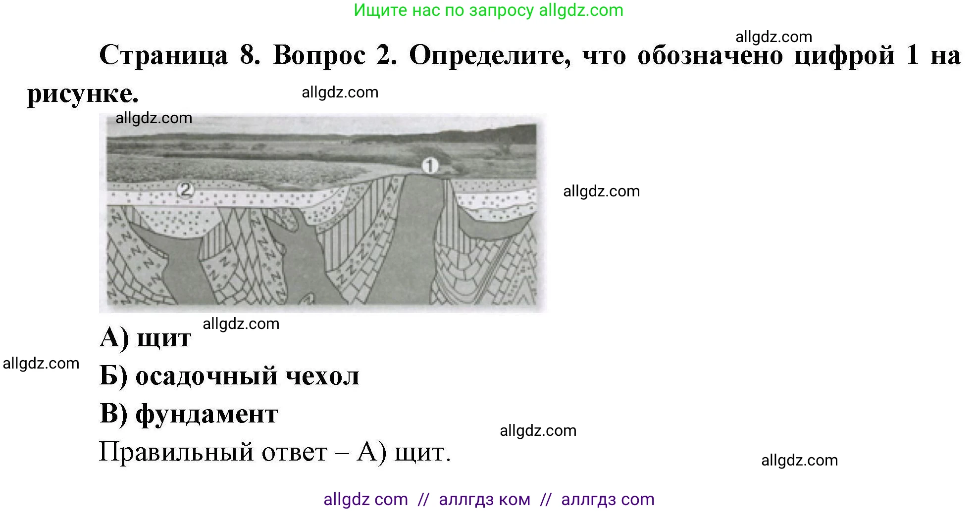 География, 7 класс Проверочные работы, авторы: Бондарева Мария Владимировна, Шидловский Игорь Михайлович, издательство Просвещение, Москва, 2023, жёлтого цвета, страница 8, номер 2, Решение