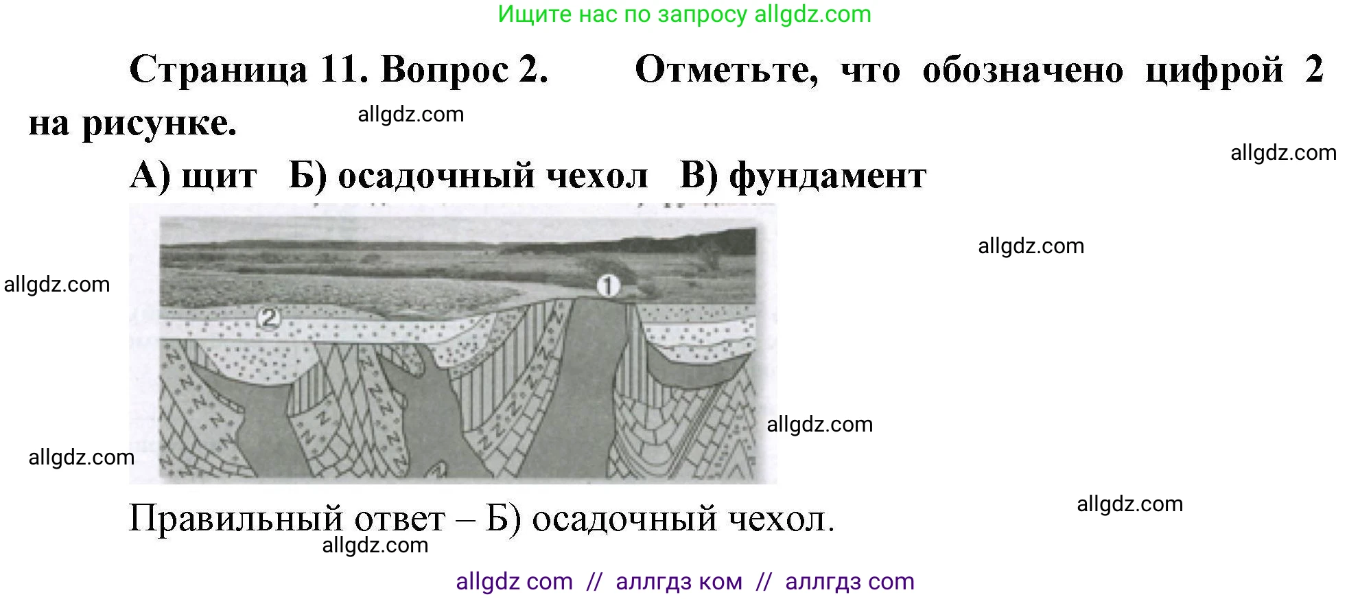 География, 7 класс Проверочные работы, авторы: Бондарева Мария Владимировна, Шидловский Игорь Михайлович, издательство Просвещение, Москва, 2023, жёлтого цвета, страница 11, номер 2, Решение