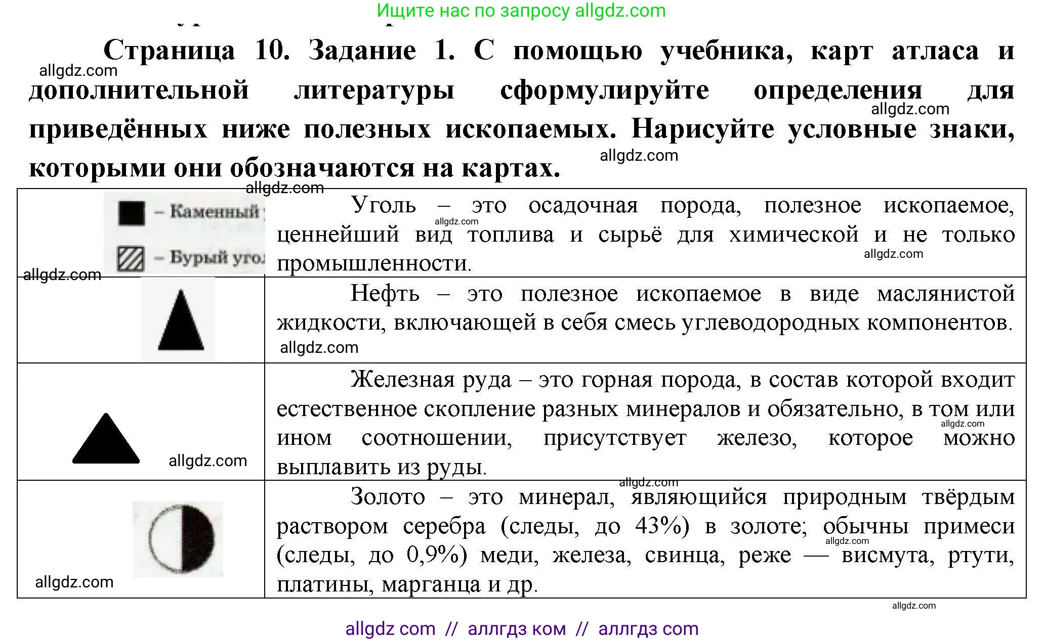 География, 7 класс Практические работы, автор: Дубинина Софья Петровна, издательство Просвещение, Москва, 2023, жёлтого цвета, страница 10, номер 1, Решение