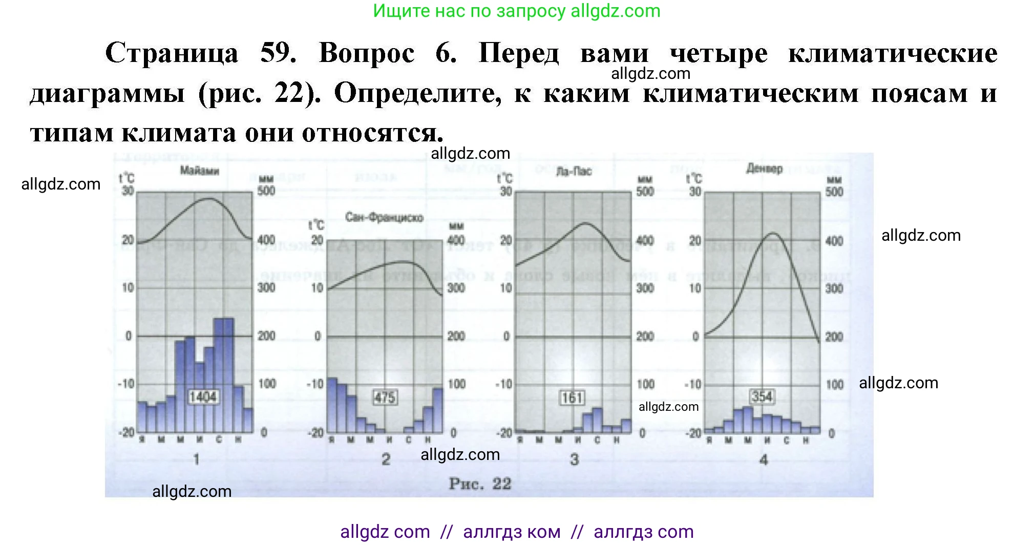 География, 7 класс Мой тренажёр, автор: Николина Вера Викторовна, издательство Просвещение, Москва, 2023, жёлтого цвета, страница 59, номер 6, Решение
