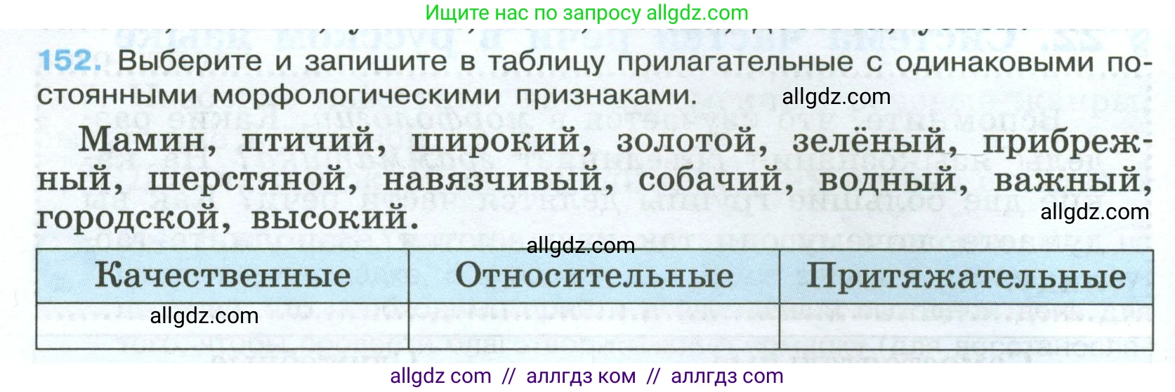 Русский язык, 7 класс Учебник, авторы: Баранов Михаил Трофимович, Ладыженская Таиса Алексеевна, Тростенцова Лидия Александровна, Ладыженская Наталия Вениаминовна, Александрова Ольга Макаровна, Дейкина Алевтина Дмитриевна, Антонова Любовь Геннадиевна, Григорян Лариса Трофимовна, Кулибаба Иван Иванович, издательство Просвещение, Москва, 2023, зелёного цвета, Часть 1, страница 88, номер 152, Условие 2024-2027