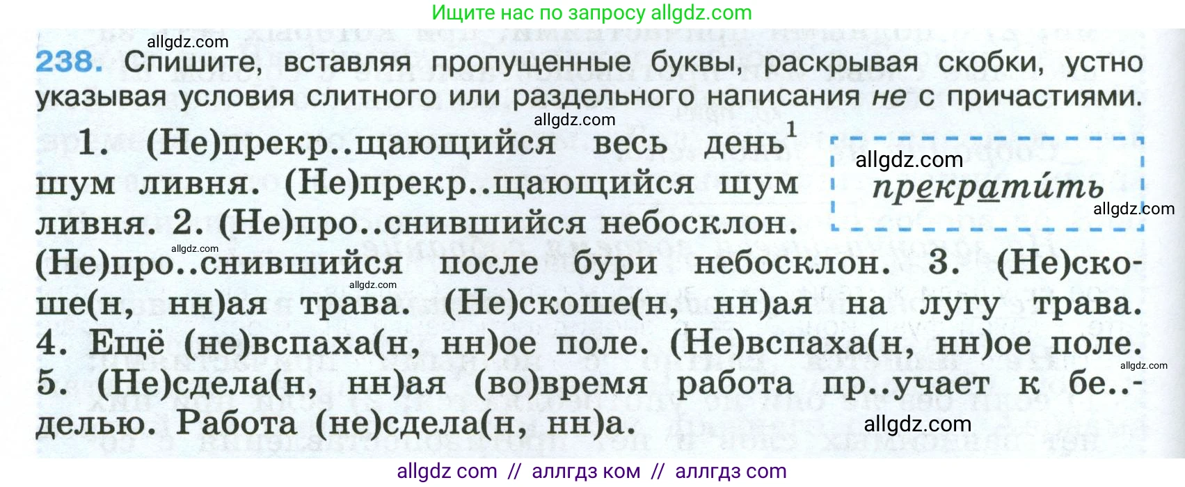 Русский язык, 7 класс Учебник, авторы: Баранов Михаил Трофимович, Ладыженская Таиса Алексеевна, Тростенцова Лидия Александровна, Ладыженская Наталия Вениаминовна, Александрова Ольга Макаровна, Дейкина Алевтина Дмитриевна, Антонова Любовь Геннадиевна, Григорян Лариса Трофимовна, Кулибаба Иван Иванович, издательство Просвещение, Москва, 2023, зелёного цвета, Часть 1, страница 142, номер 238, Условие 2024-2027
