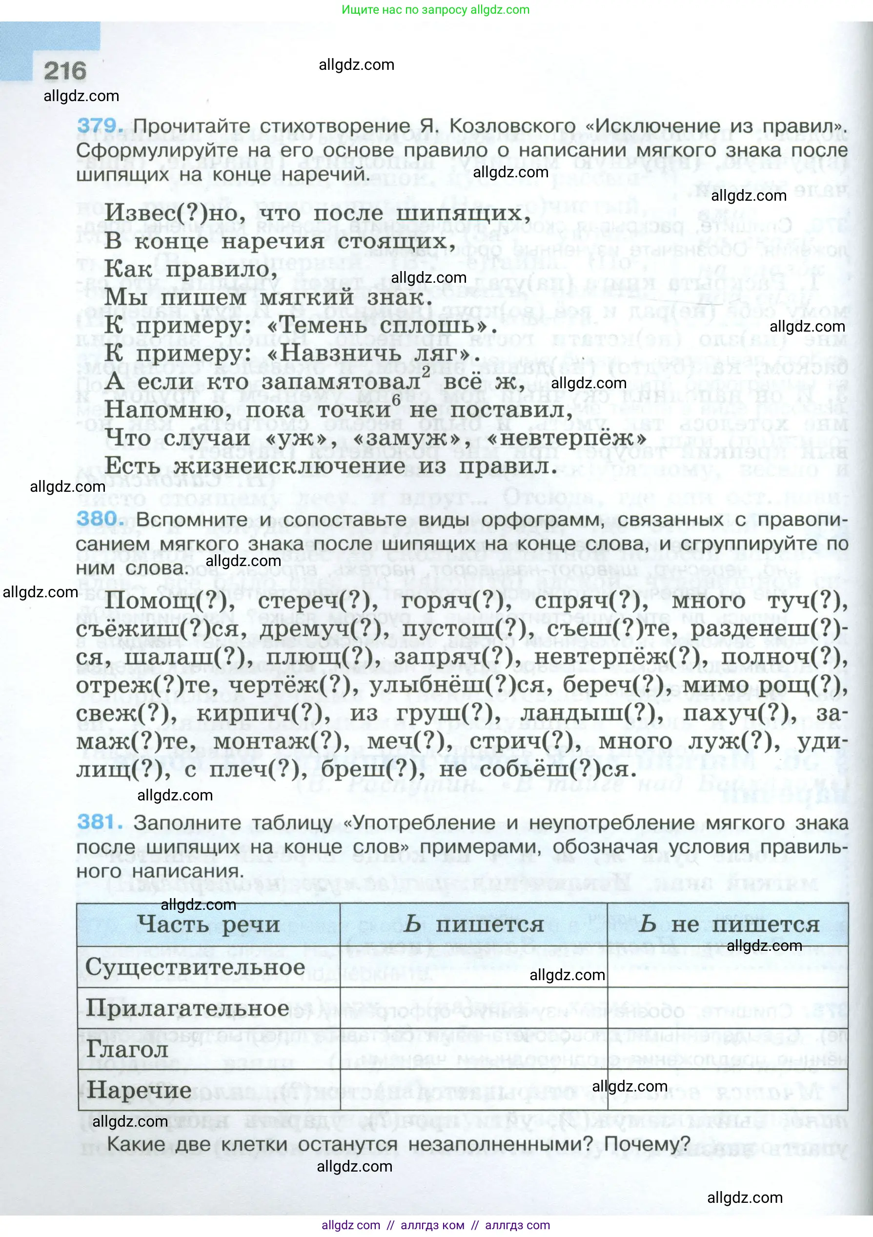 Русский язык, 7 класс Учебник, авторы: Баранов Михаил Трофимович, Ладыженская Таиса Алексеевна, Тростенцова Лидия Александровна, Ладыженская Наталия Вениаминовна, Александрова Ольга Макаровна, Дейкина Алевтина Дмитриевна, Антонова Любовь Геннадиевна, Григорян Лариса Трофимовна, Кулибаба Иван Иванович, издательство Просвещение, Москва, 2023, зелёного цвета, Часть 1, страница 216