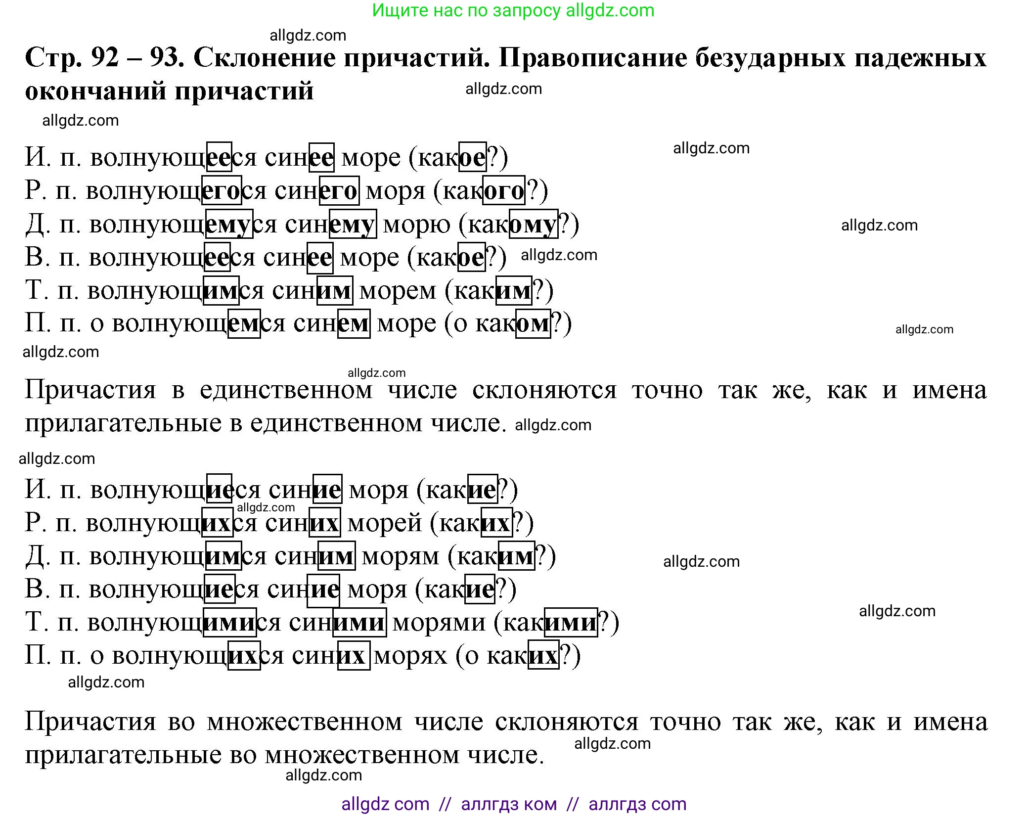 Русский язык, 7 класс Учебник, авторы: Баранов Михаил Трофимович, Ладыженская Таиса Алексеевна, Тростенцова Лидия Александровна, Ладыженская Наталия Вениаминовна, Александрова Ольга Макаровна, Дейкина Алевтина Дмитриевна, Антонова Любовь Геннадиевна, Григорян Лариса Трофимовна, Кулибаба Иван Иванович, издательство Просвещение, Москва, 2023, зелёного цвета, Часть 1, страница 92, Решение 1 (2024-2027)