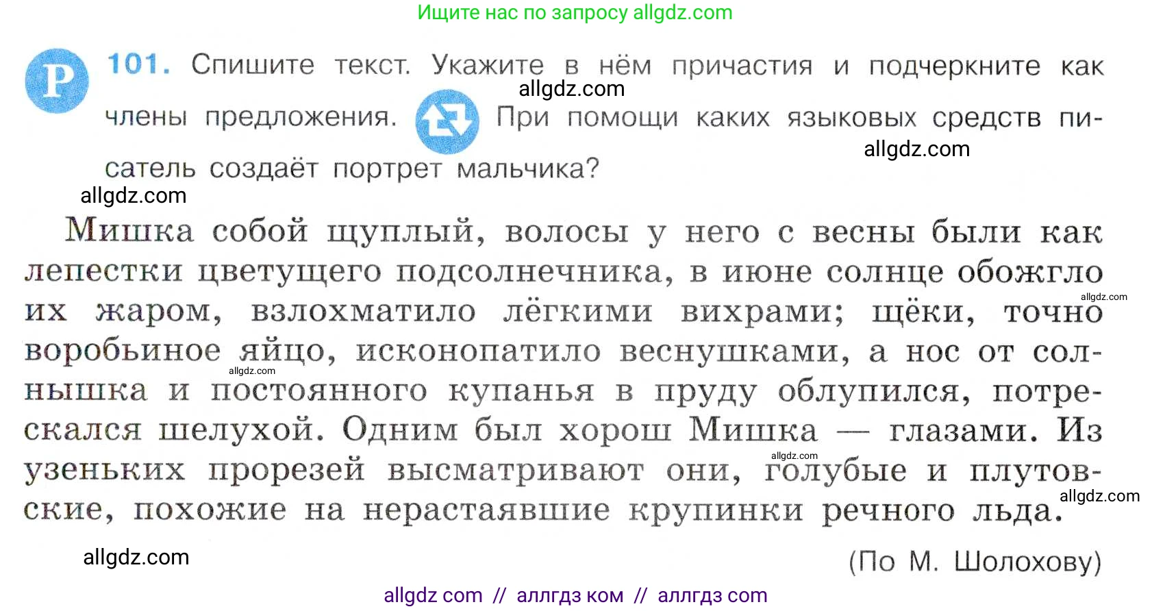 Русский язык, 7 класс Учебник, авторы: Баранов Михаил Трофимович, Ладыженская Таиса Алексеевна, Тростенцова Лидия Александровна, Ладыженская Наталия Вениаминовна, Александрова Ольга Макаровна, Дейкина Алевтина Дмитриевна, Антонова Любовь Геннадиевна, Григорян Лариса Трофимовна, Кулибаба Иван Иванович, издательство Просвещение, Москва, 2023, зелёного цвета, Часть 1, страница 63, номер 101, Условие 2019-2022