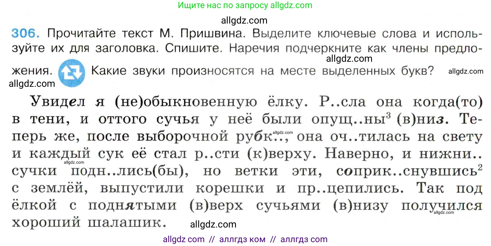 Русский язык, 7 класс Учебник, авторы: Баранов Михаил Трофимович, Ладыженская Таиса Алексеевна, Тростенцова Лидия Александровна, Ладыженская Наталия Вениаминовна, Александрова Ольга Макаровна, Дейкина Алевтина Дмитриевна, Антонова Любовь Геннадиевна, Григорян Лариса Трофимовна, Кулибаба Иван Иванович, издательство Просвещение, Москва, 2023, зелёного цвета, Часть 1, страница 178, номер 306, Условие 2019-2022