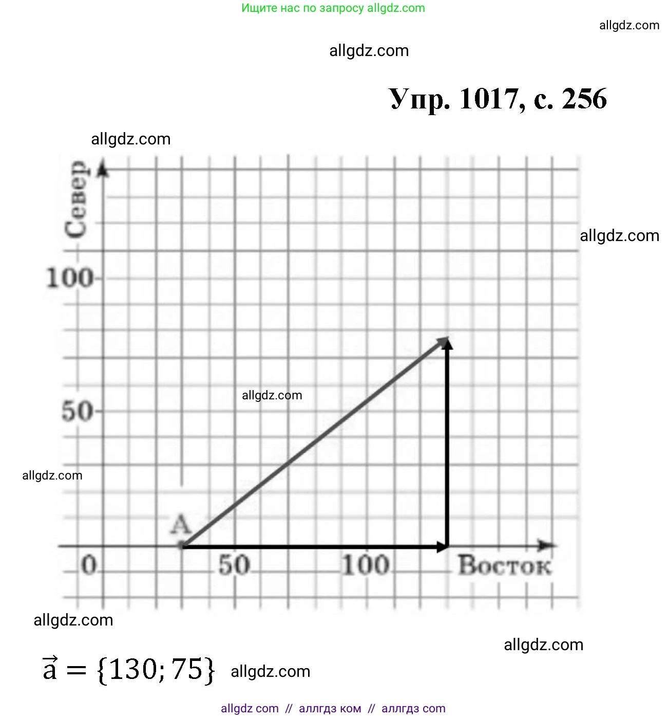 Геометрия, 7-9 класс Учебник, авторы: Атанасян Левон Сергеевич, Бутузов Валентин Фёдорович, Кадомцев Сергей Борисович, Позняк Эдуард Генрихович, Юдина Ирина Игоревна, издательство Просвещение, Москва, 2023, страница 256, номер 1017, Решение 1