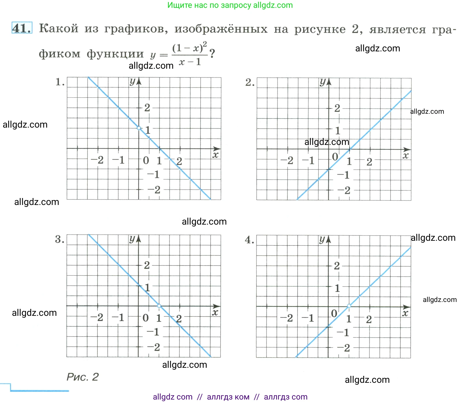 Алгебра, 8 класс Учебник, авторы: Макарычев Юрий Николаевич, Миндюк Нора Григорьевна, Нешков Константин Иванович, Суворова Светлана Борисовна, издательство Просвещение, Москва, 2023, белого цвета, страница 16, номер 41, Условие