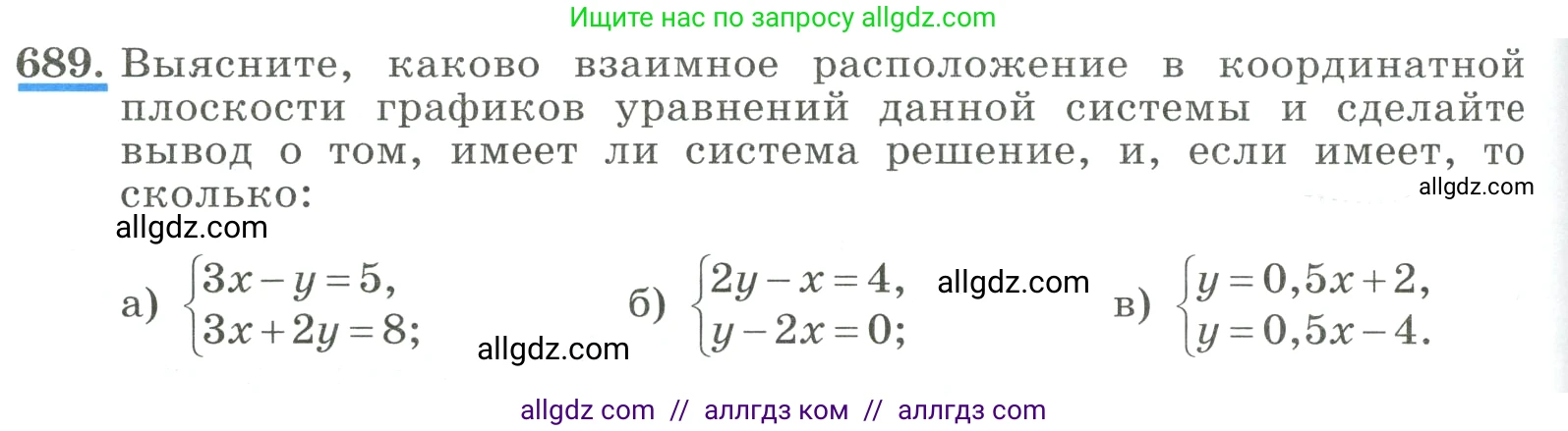 Алгебра, 8 класс Учебник, авторы: Макарычев Юрий Николаевич, Миндюк Нора Григорьевна, Нешков Константин Иванович, Суворова Светлана Борисовна, издательство Просвещение, Москва, 2023, белого цвета, страница 162, номер 689, Условие